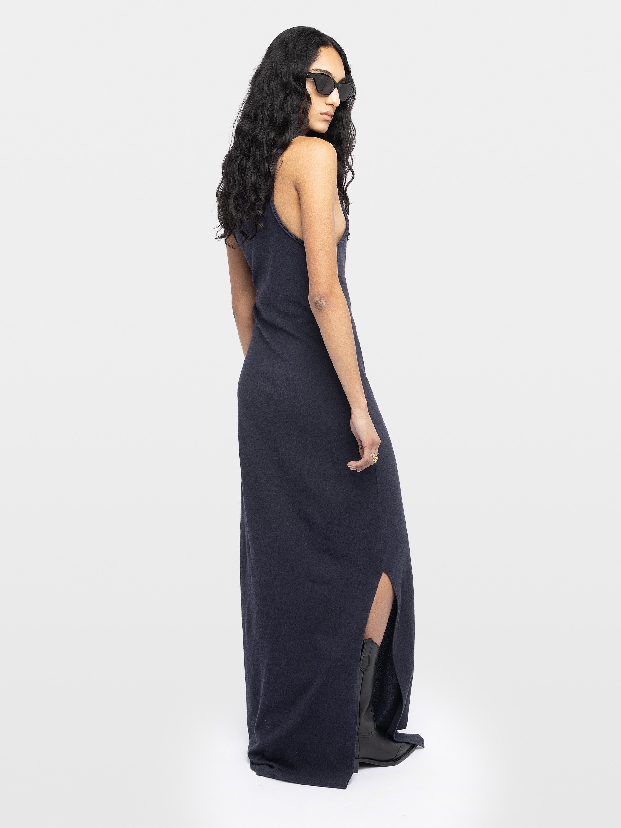 Solid sleeveless maxi dress ZADIG&VOLTAIRE Blue