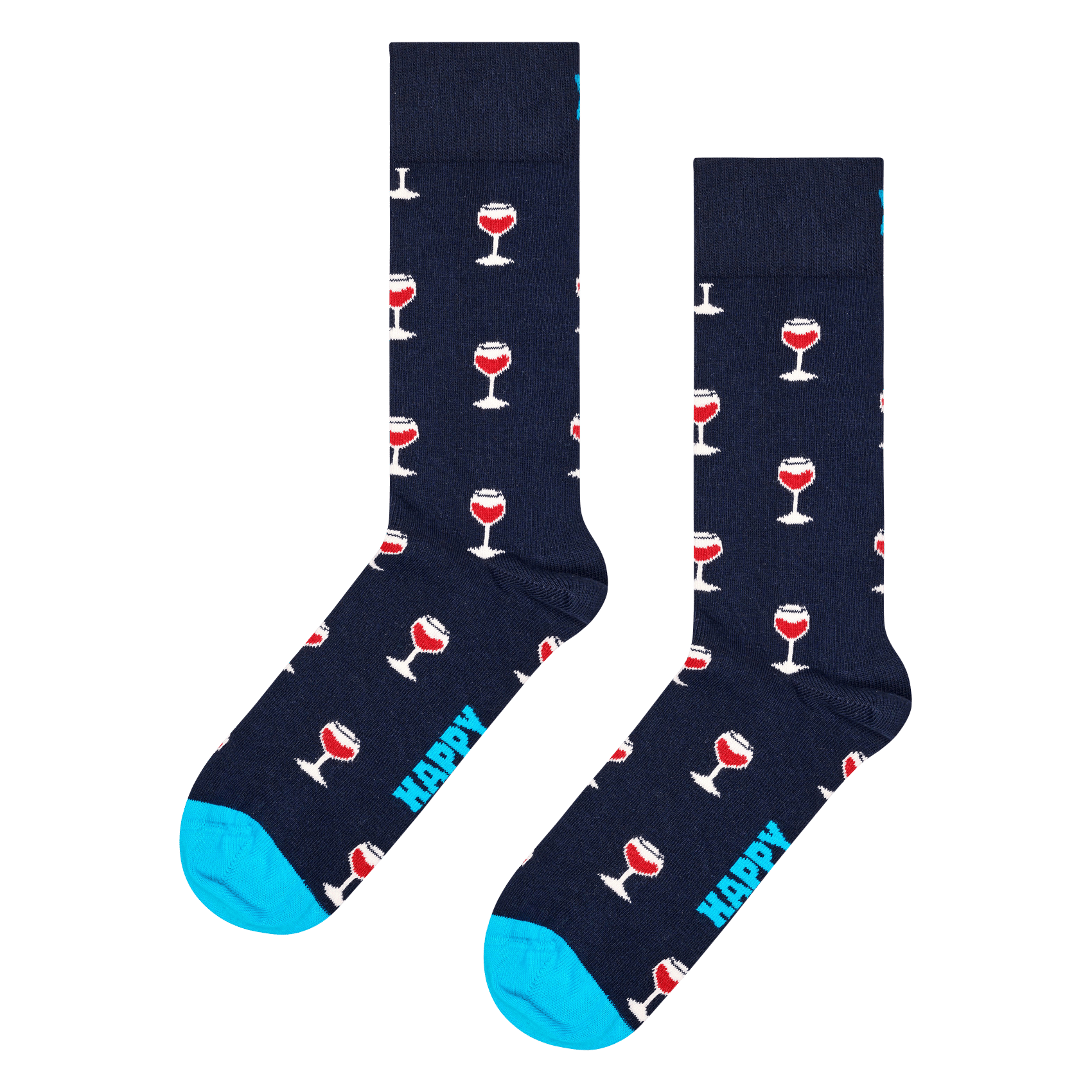 Socken aus Baumwoll-Mix mit Print HAPPY SOCKS Blau