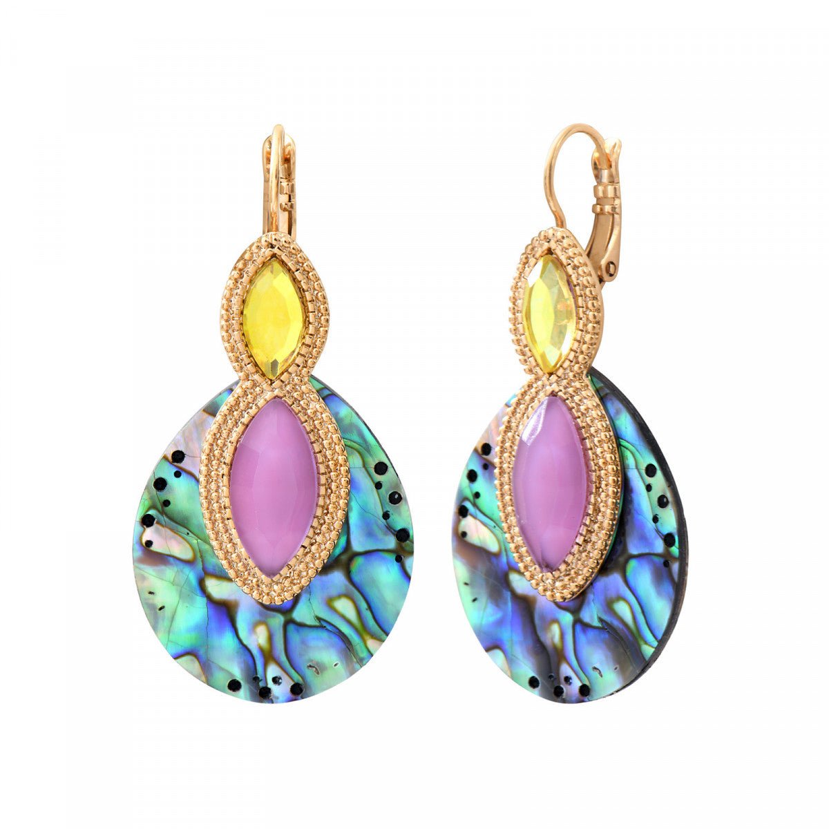 Sleeper earrings SATELLITE PARIS Blue