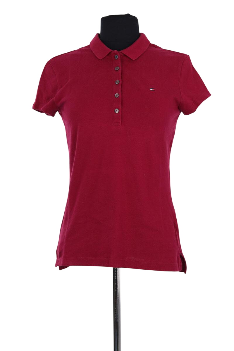 Polo shirt TOMMY HILFIGER - SECONDE MAIN Red