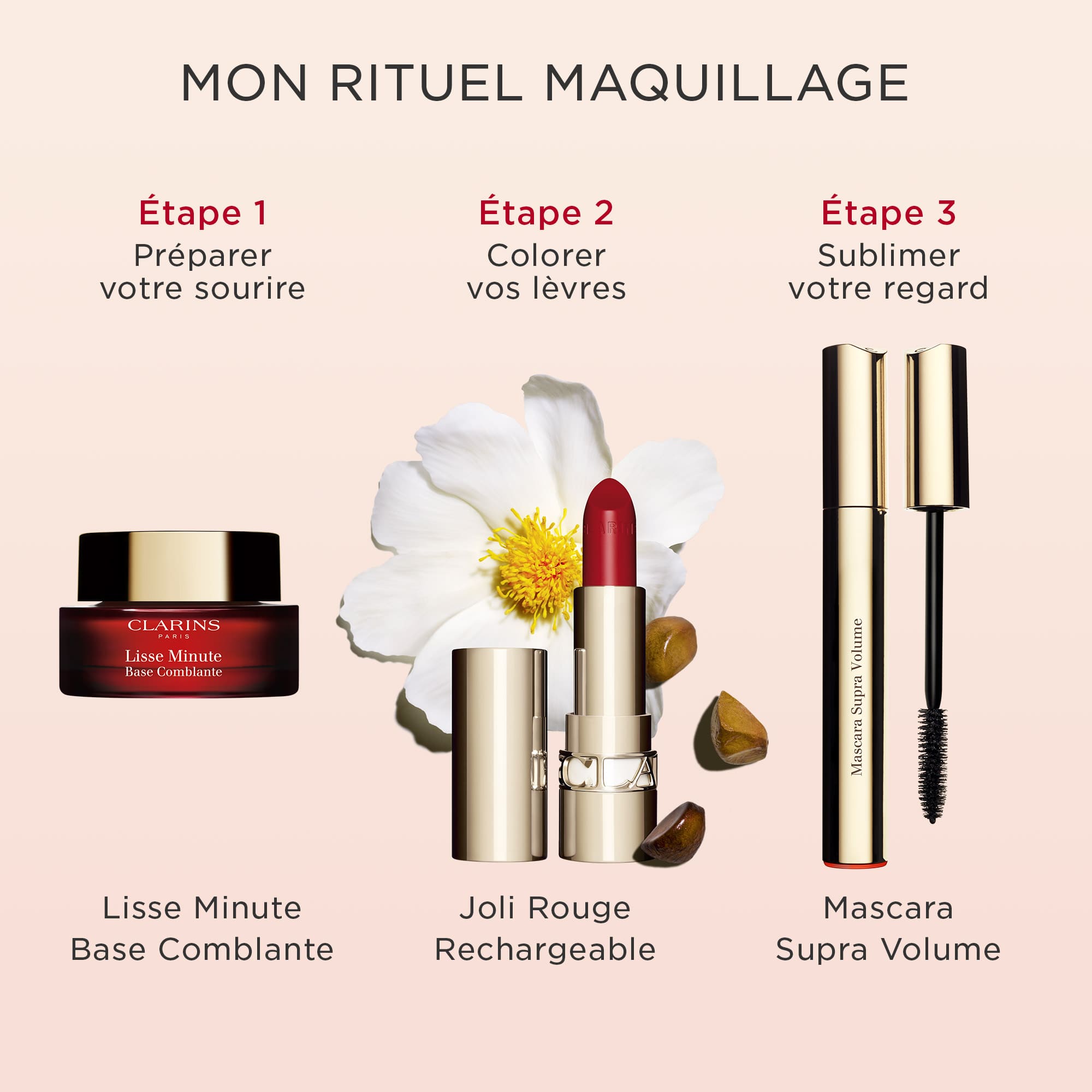 Joli Rouge Ecrin Joli Rouge Rechargeable - Blanc CLARINS No color