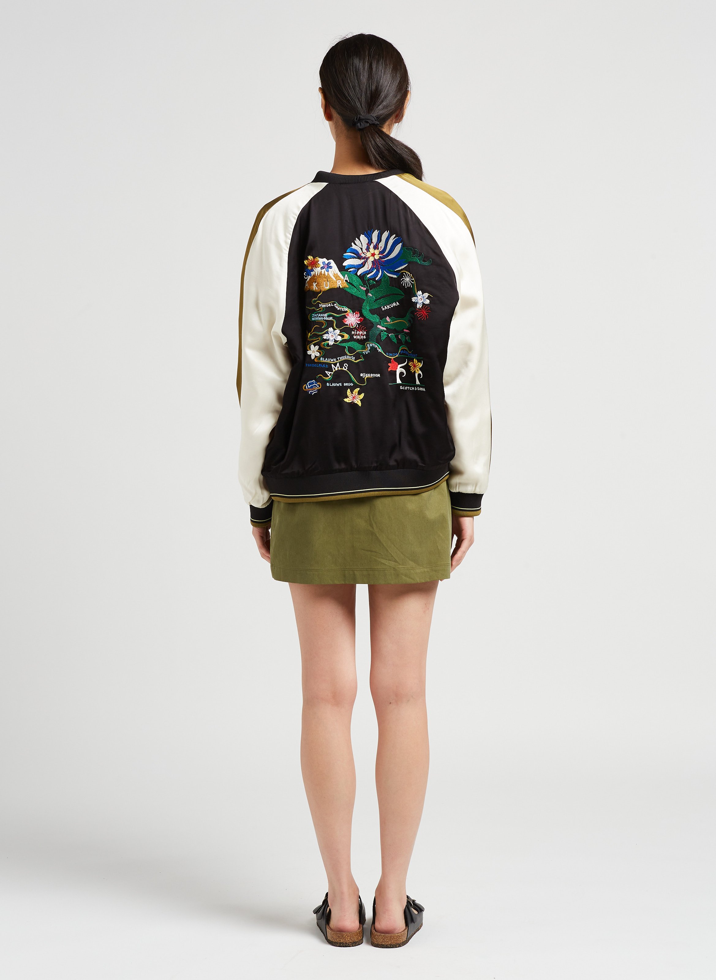 Jupe courte  SCOTCH AND SODA Vert