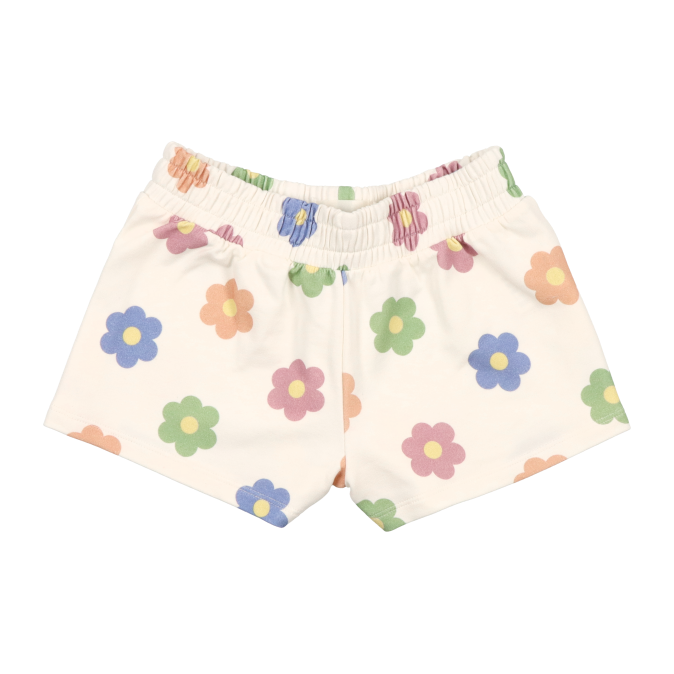 Kurze Margeriten aus Stretch-Baumwolle THE NEW SOCIETY Weiss