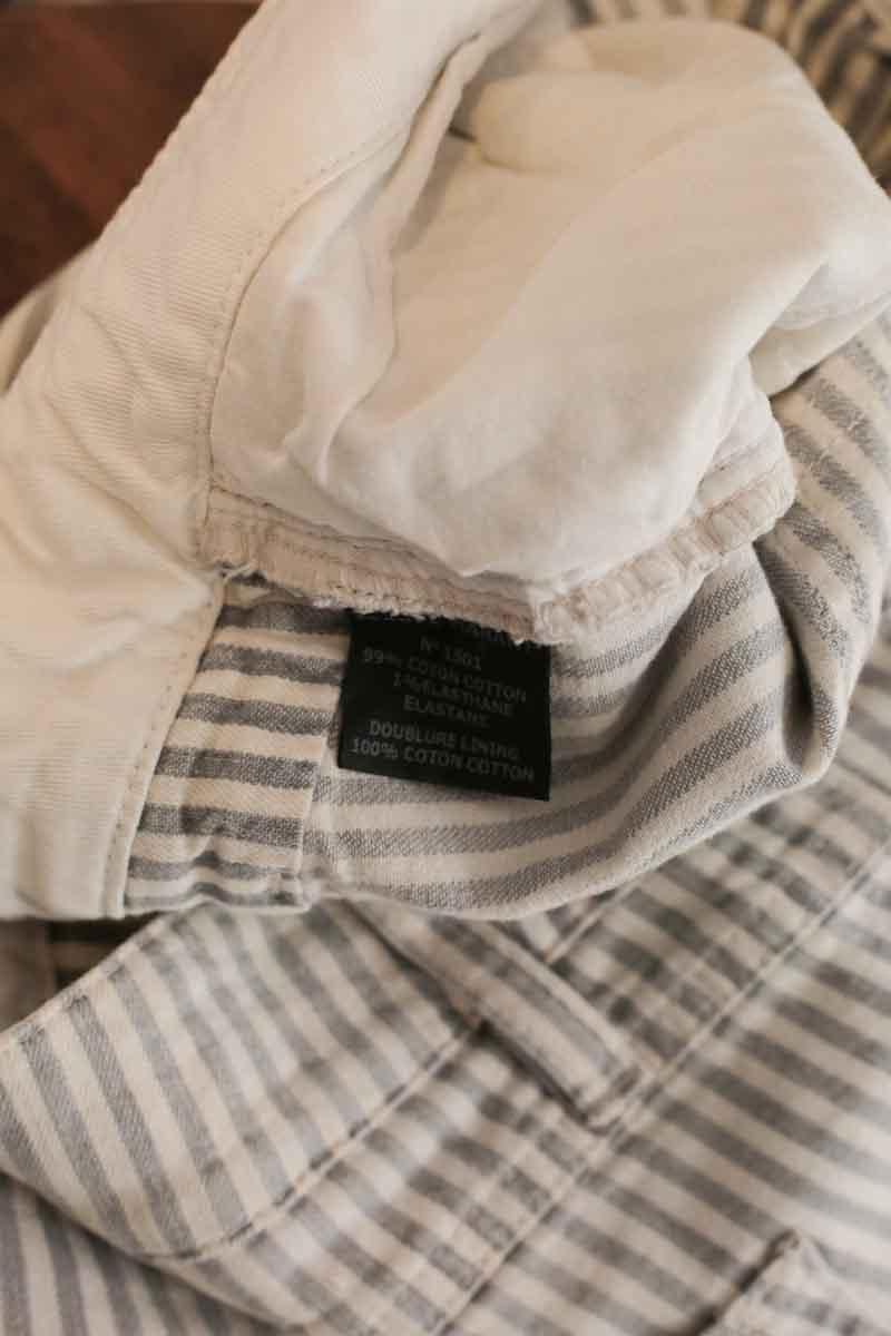 Slim cotton trousers ISABEL MARANT - Seconde Main White