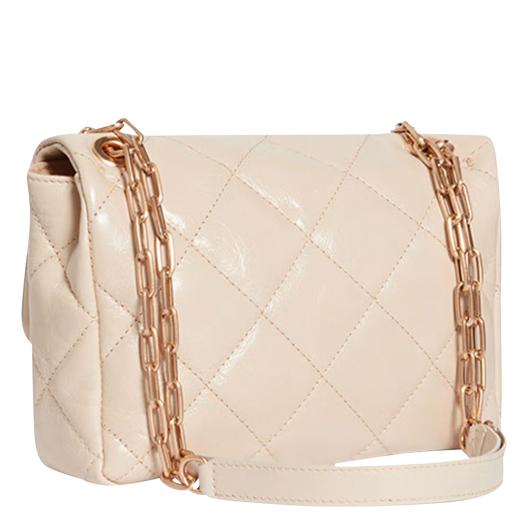 Brieftasche aus Leder VANESSA BRUNO Beige