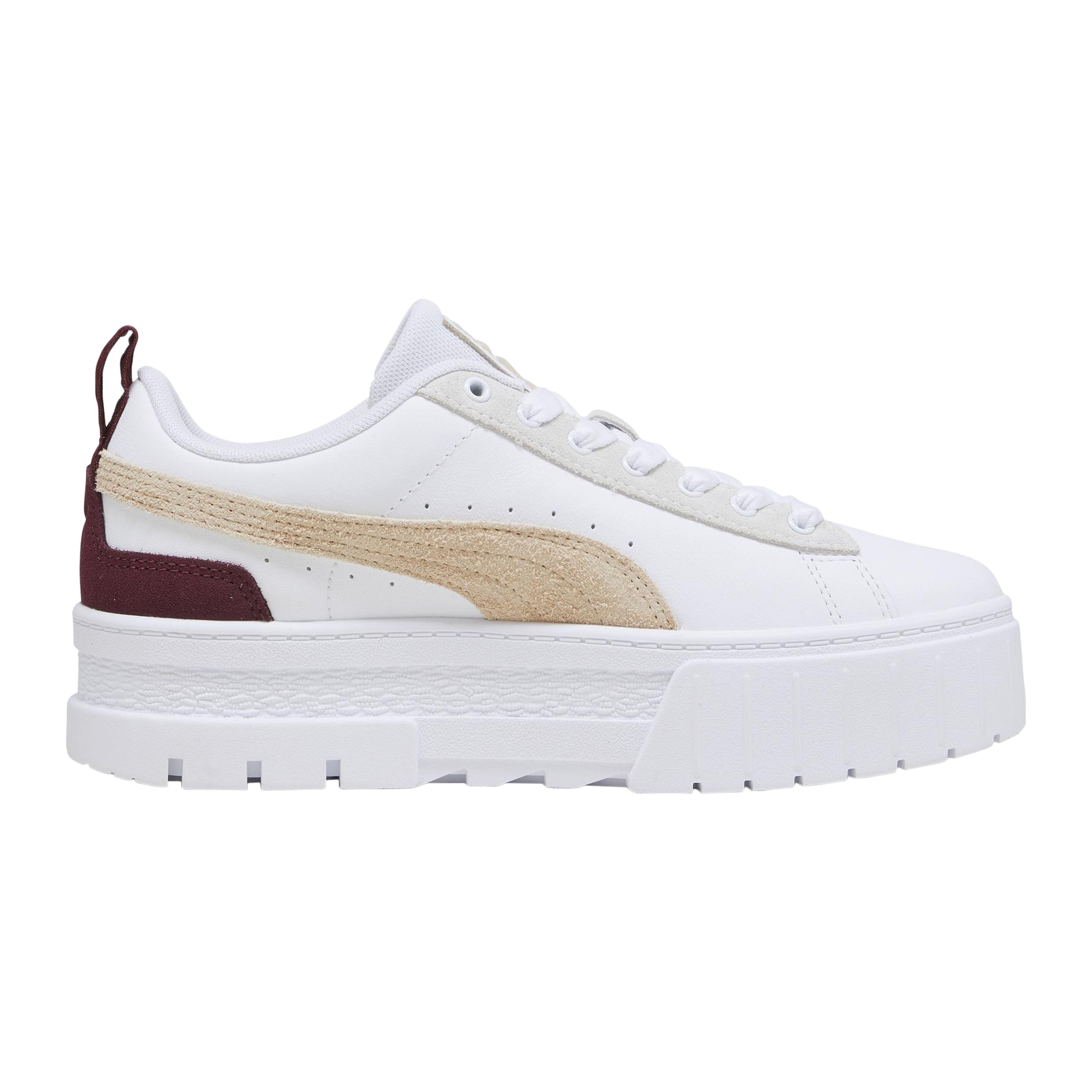 Low leather sneaker mayze mix wns PUMA White