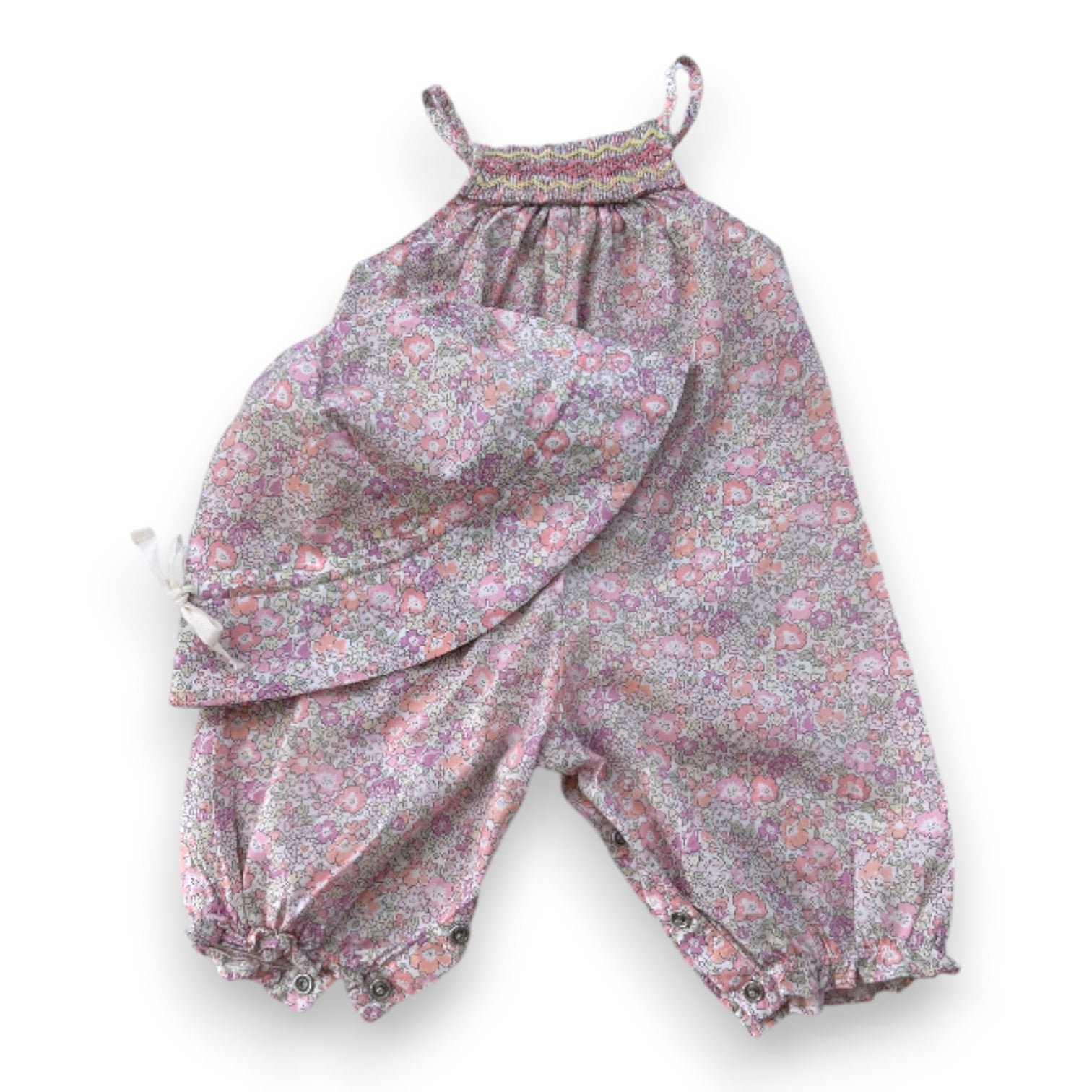 Ensemble bébé rose - 6 mois BONPOINT - Seconde Main Rose