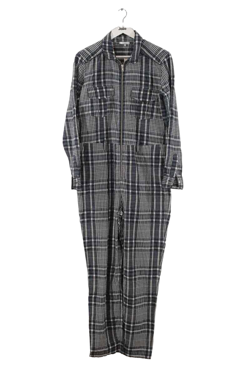 Cotton jumpsuit GANNI - Seconde Main Blue