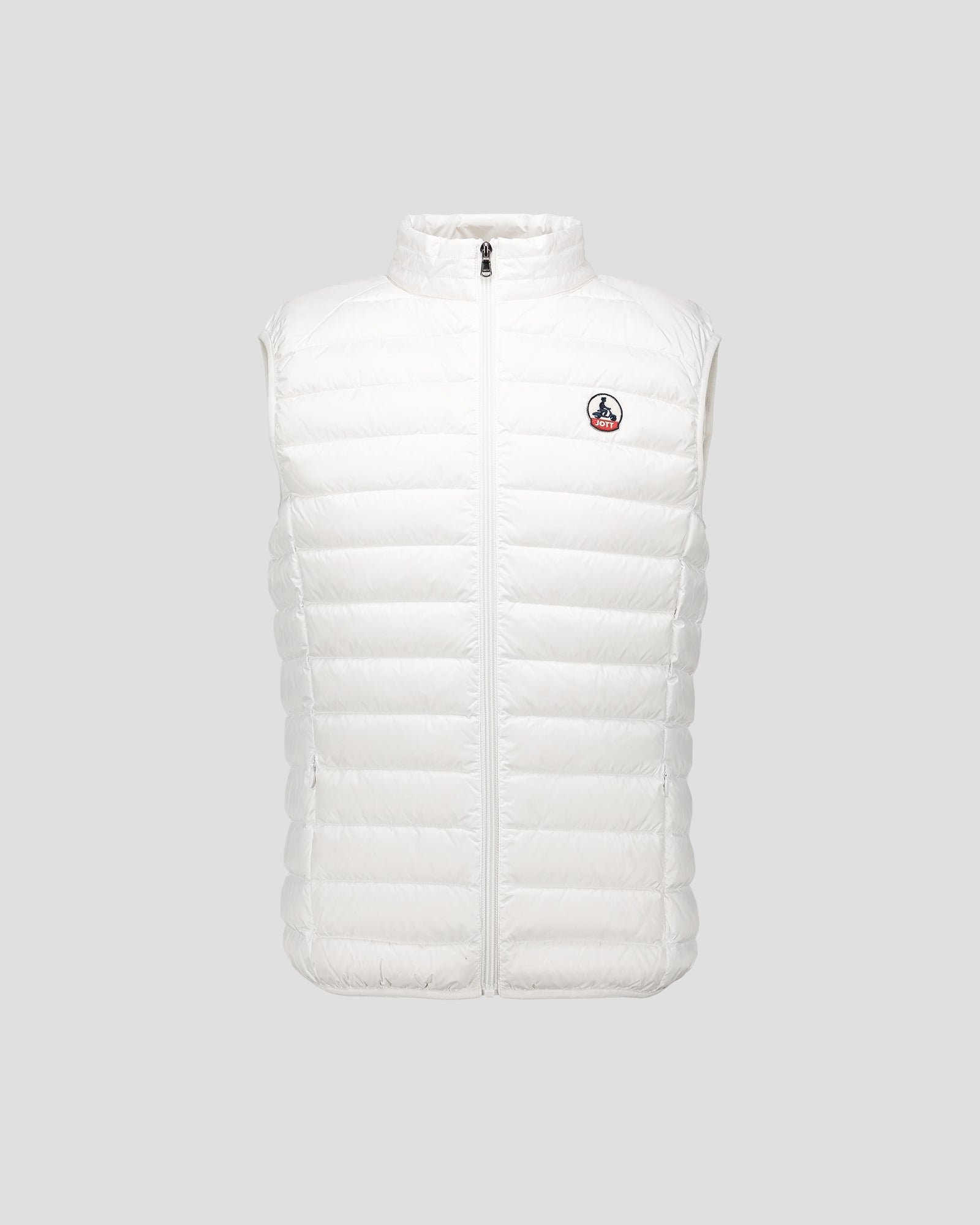 Sleeveless puffer jacket Tom JOTT White