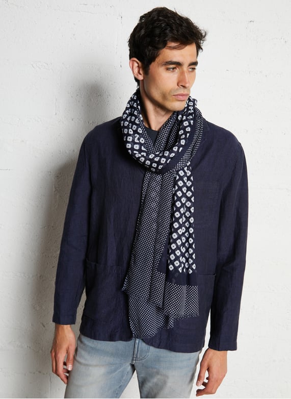 Comment Porter Foulard Chemise Imprimé Foulard Homme Foulard En