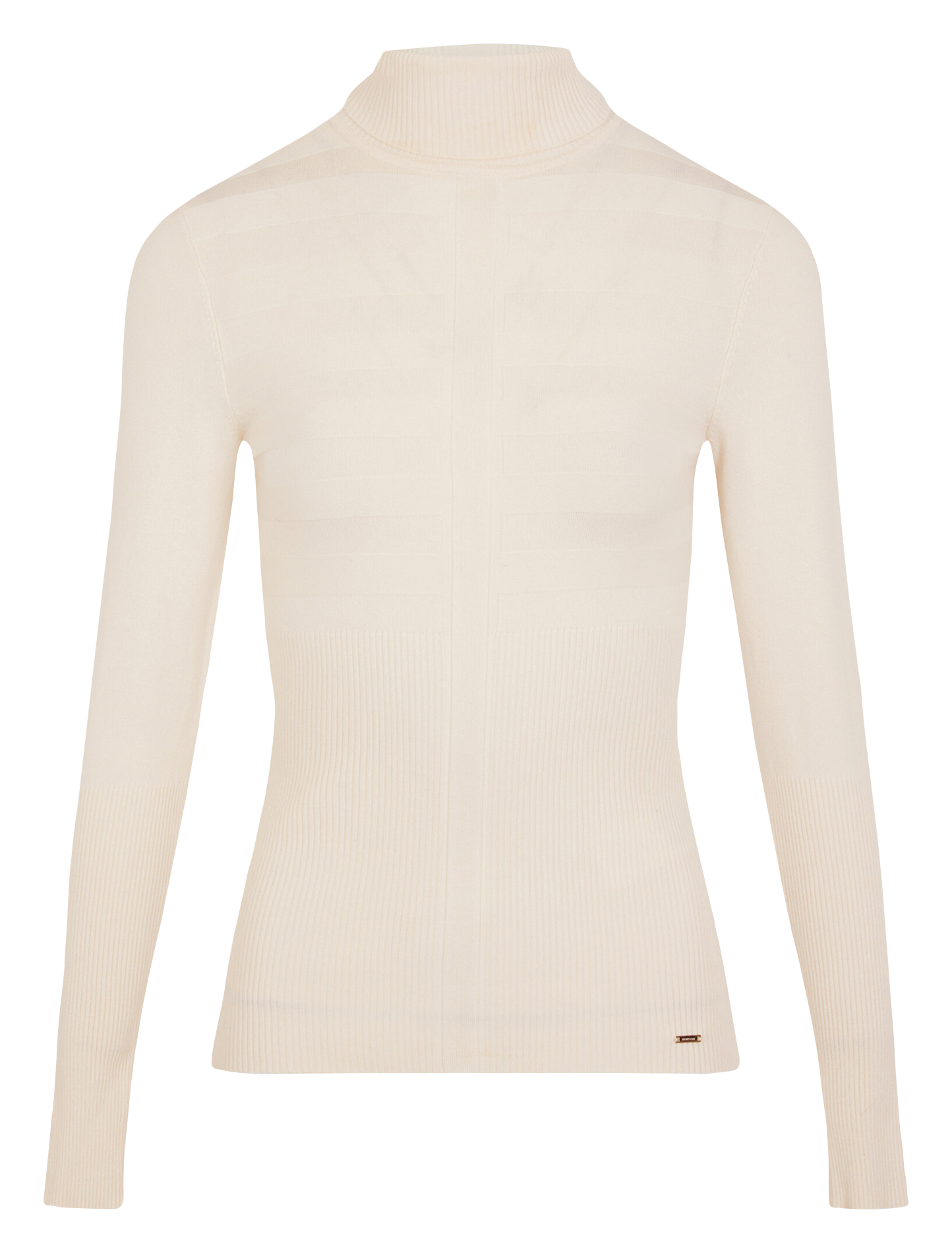 Pull col roulé MORGAN Beige