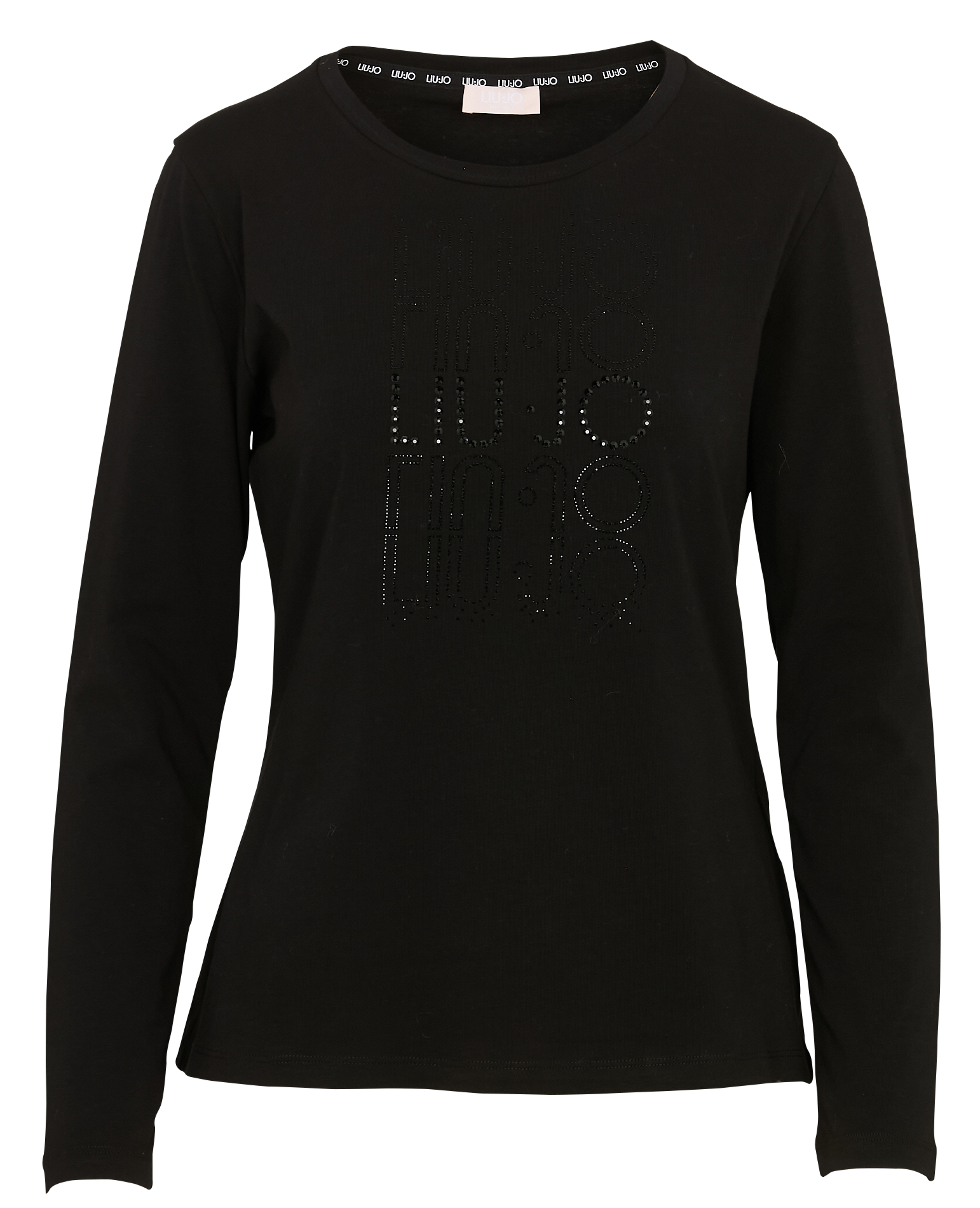 Jacksonville - T-Shirt mit Rundhalsausschnitt aus Baumwoll-Mix LIU JO Schwarz