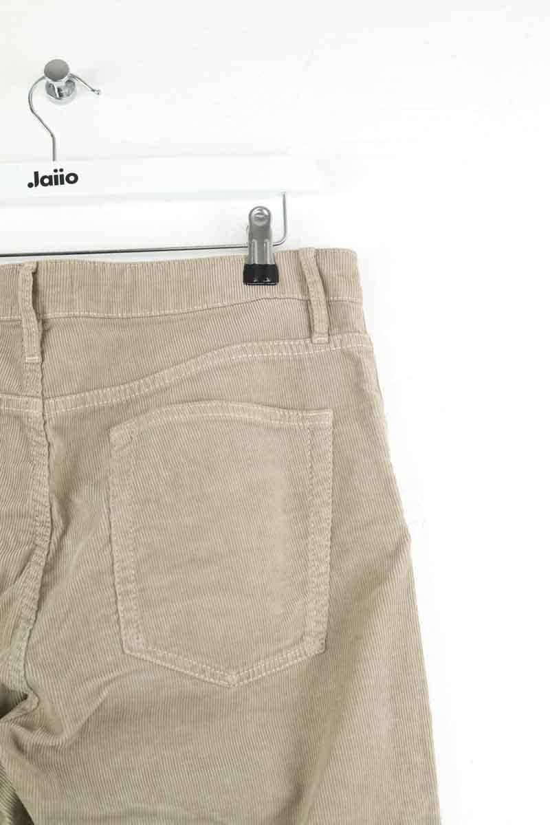 Slim cotton trousers ISABEL MARANT ÉTOILE - SECONDE MAIN Beige