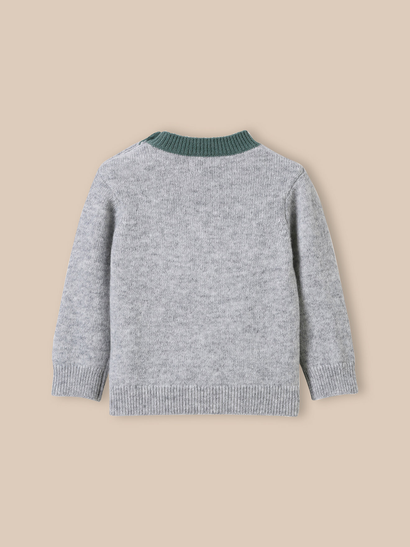 Wool sweater CYRILLUS Grey