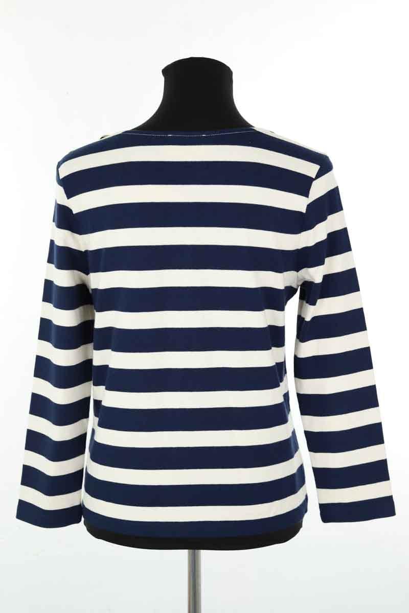 Cotton T-shirt SEZANE - Seconde main Blue