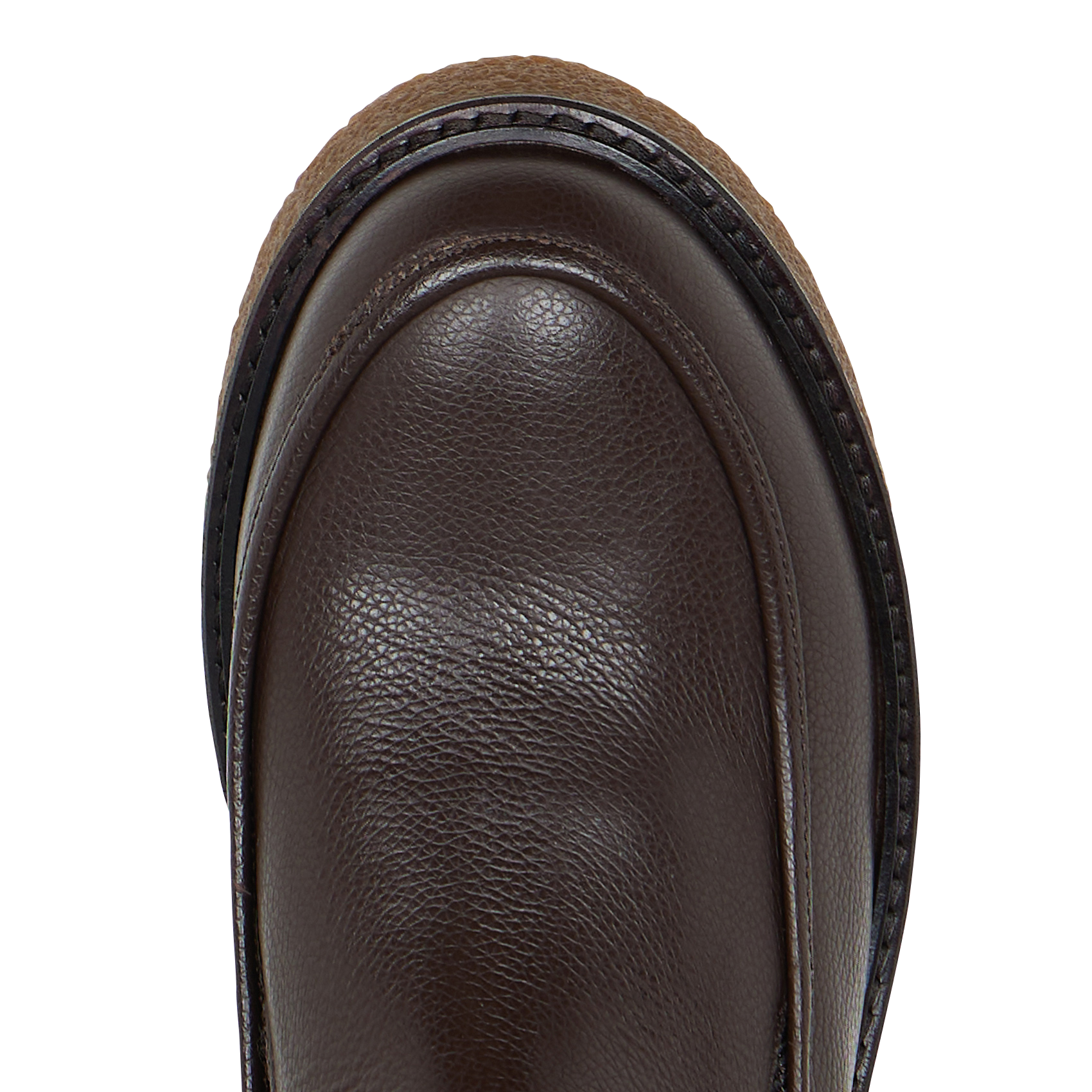 Leren enkellaarzen MAISON TOUFET Bruin