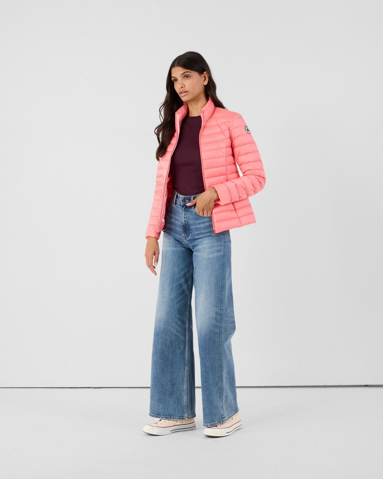 Doudoune légère cha JOTT Rose