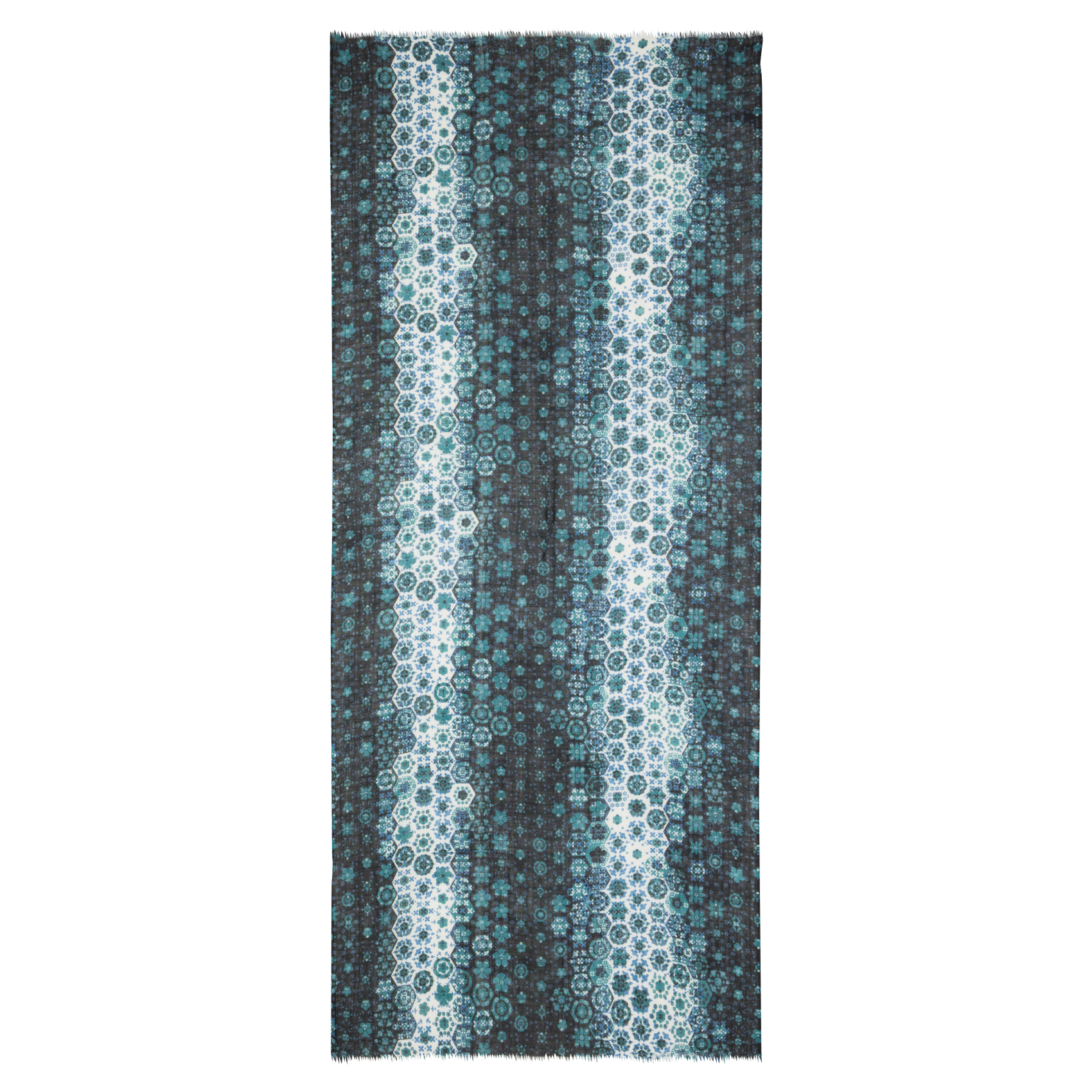 Floaty wool scarf LA FEE MARABOUTEE Blue