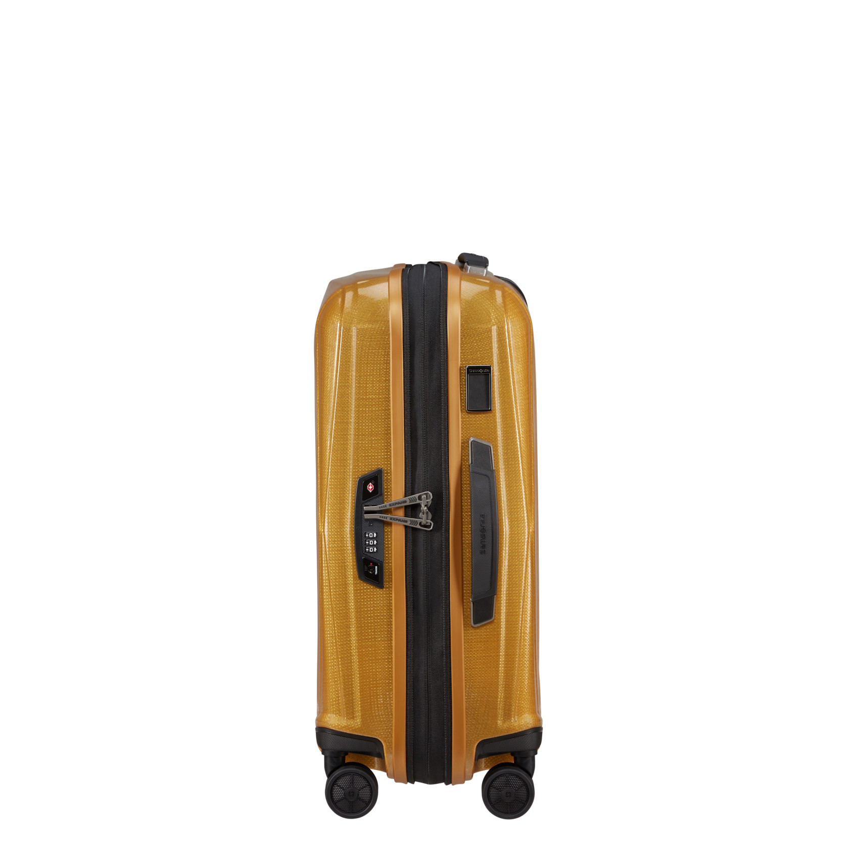 Major-lite 4-wheel carry-on suitcase size S SAMSONITE Yellow