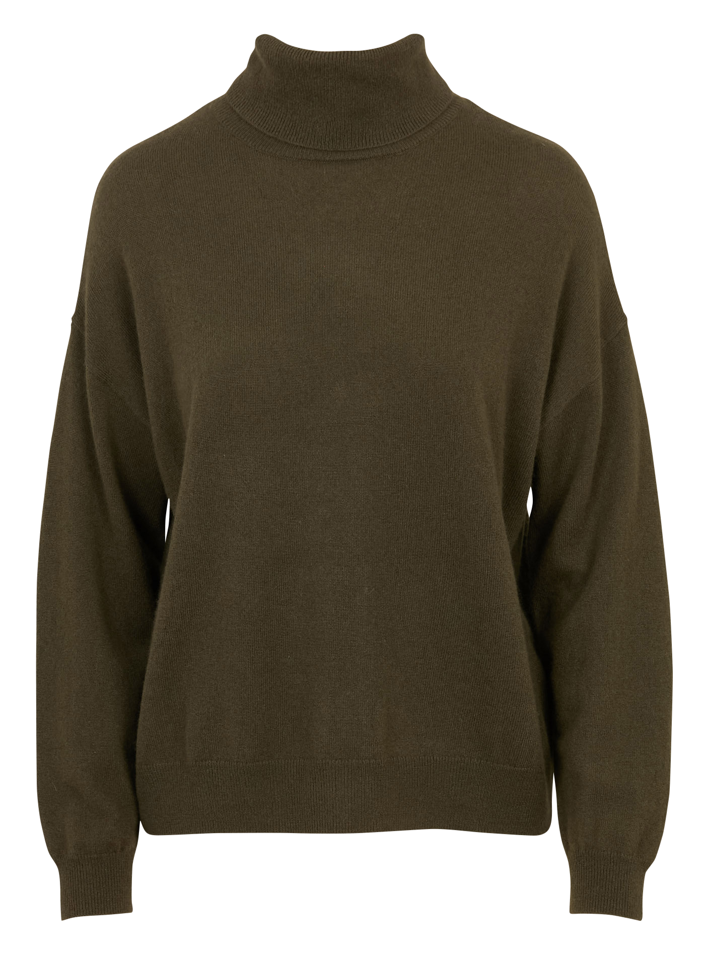 Oversized cashmere turtleneck sweater SUD EXPRESS Green