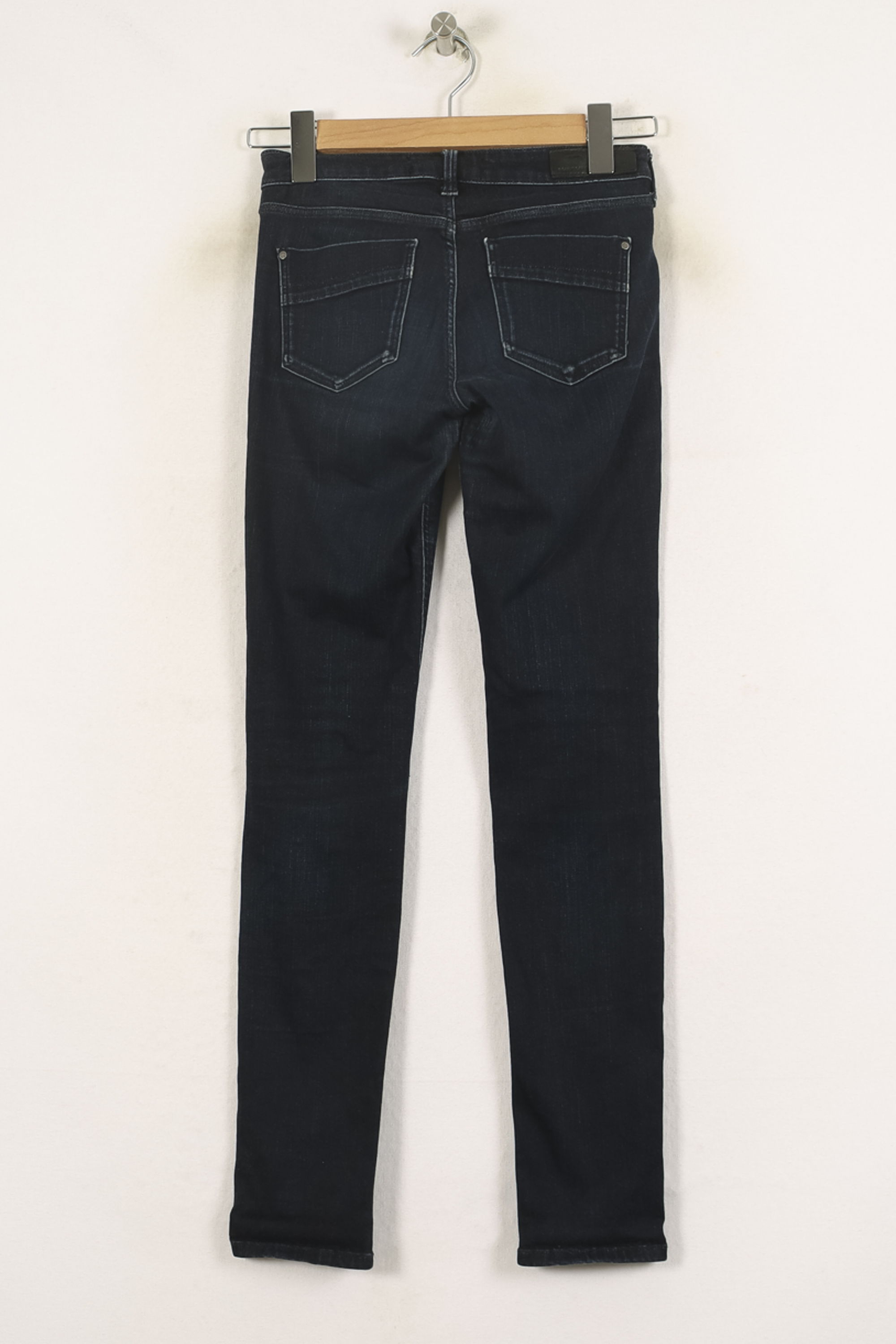 Cropped slim jeans with studs COMPTOIR DES COTONNIERS - Seconde main Blue