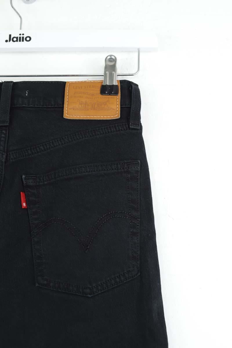 Straight cotton-blend pants LEVI'S - Seconde main Black