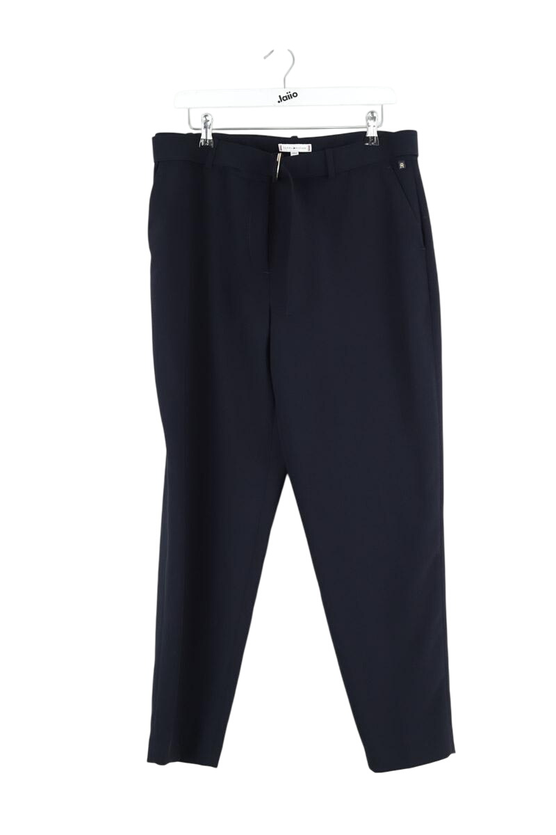 Carrot trousers TOMMY HILFIGER - SECONDE MAIN Blue