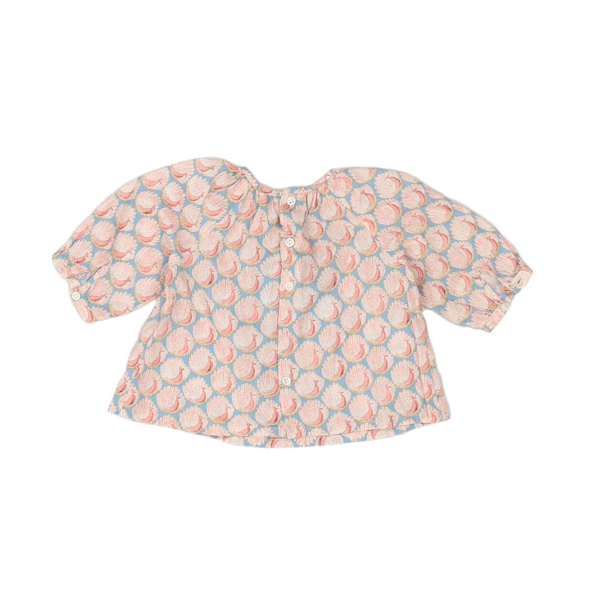 Pink Baby Blouse - 6 months BONPOINT - Seconde Main Pink