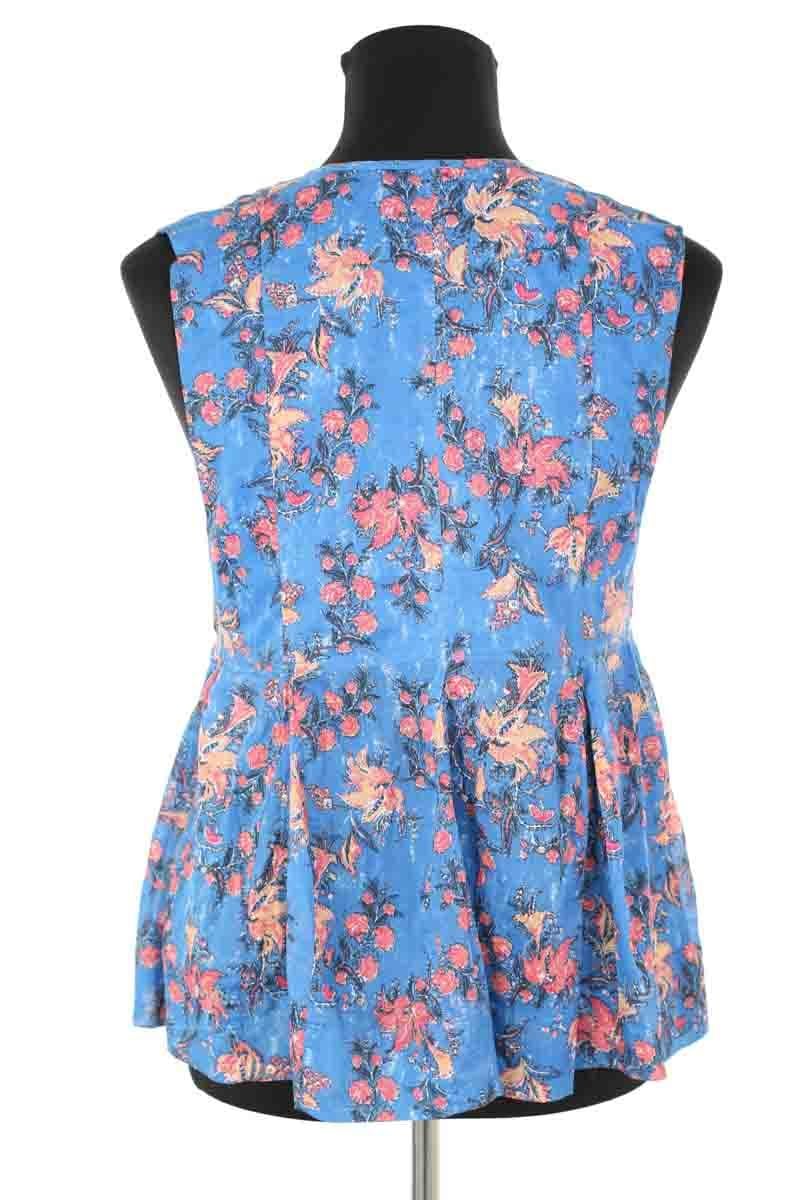 Azawood sleeveless top ISABEL MARANT ÉTOILE - SECONDE MAIN Blue