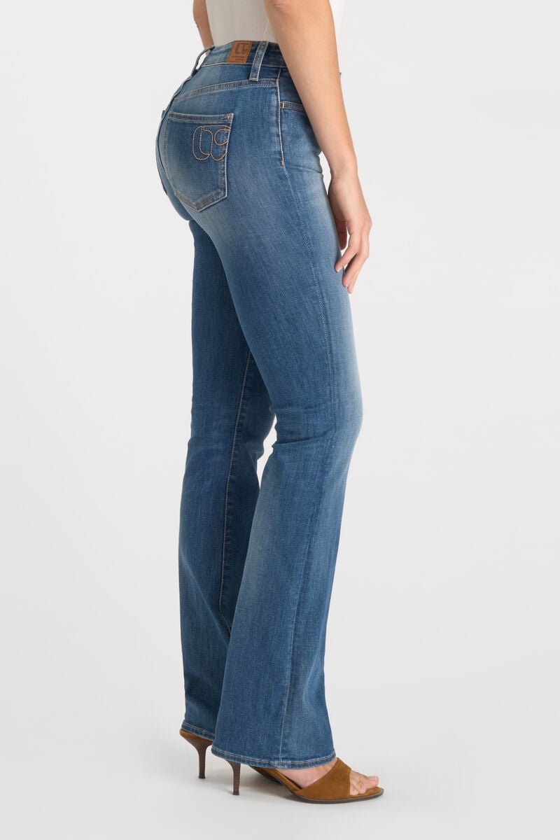 Jeans bootcut power bootcut, longueur 34 LE TEMPS DES CERISES Bleu