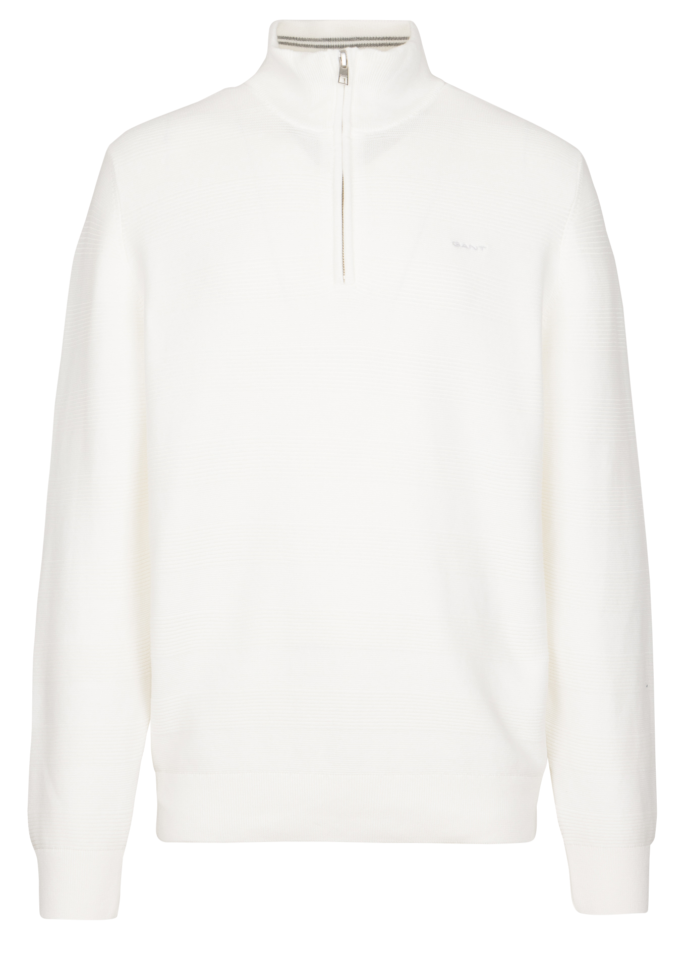 Straight fit cotton trucker collar sweater GANT