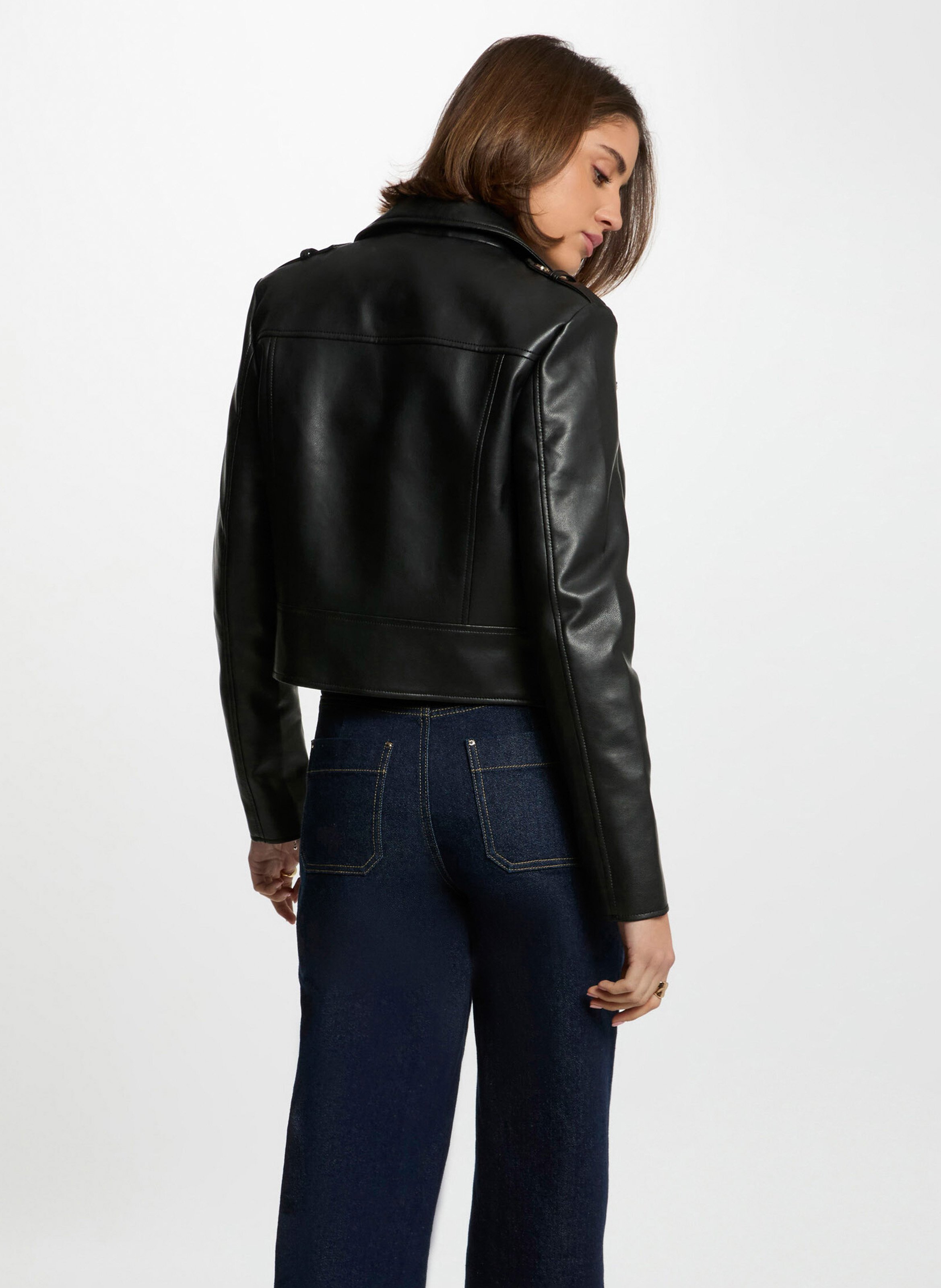 Short jacket MORGAN Black