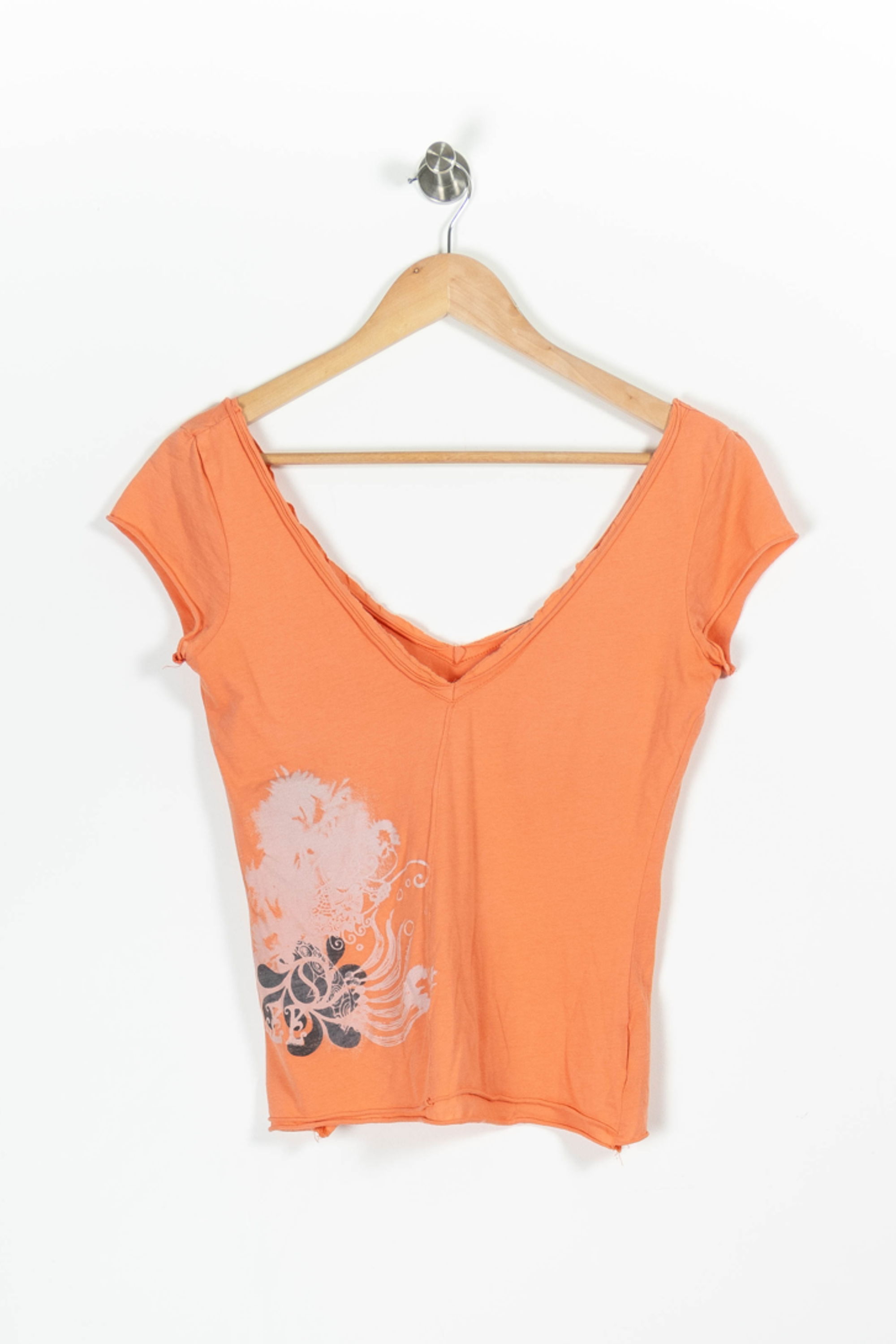 Top & tank top LEE - Seconde Main Orange