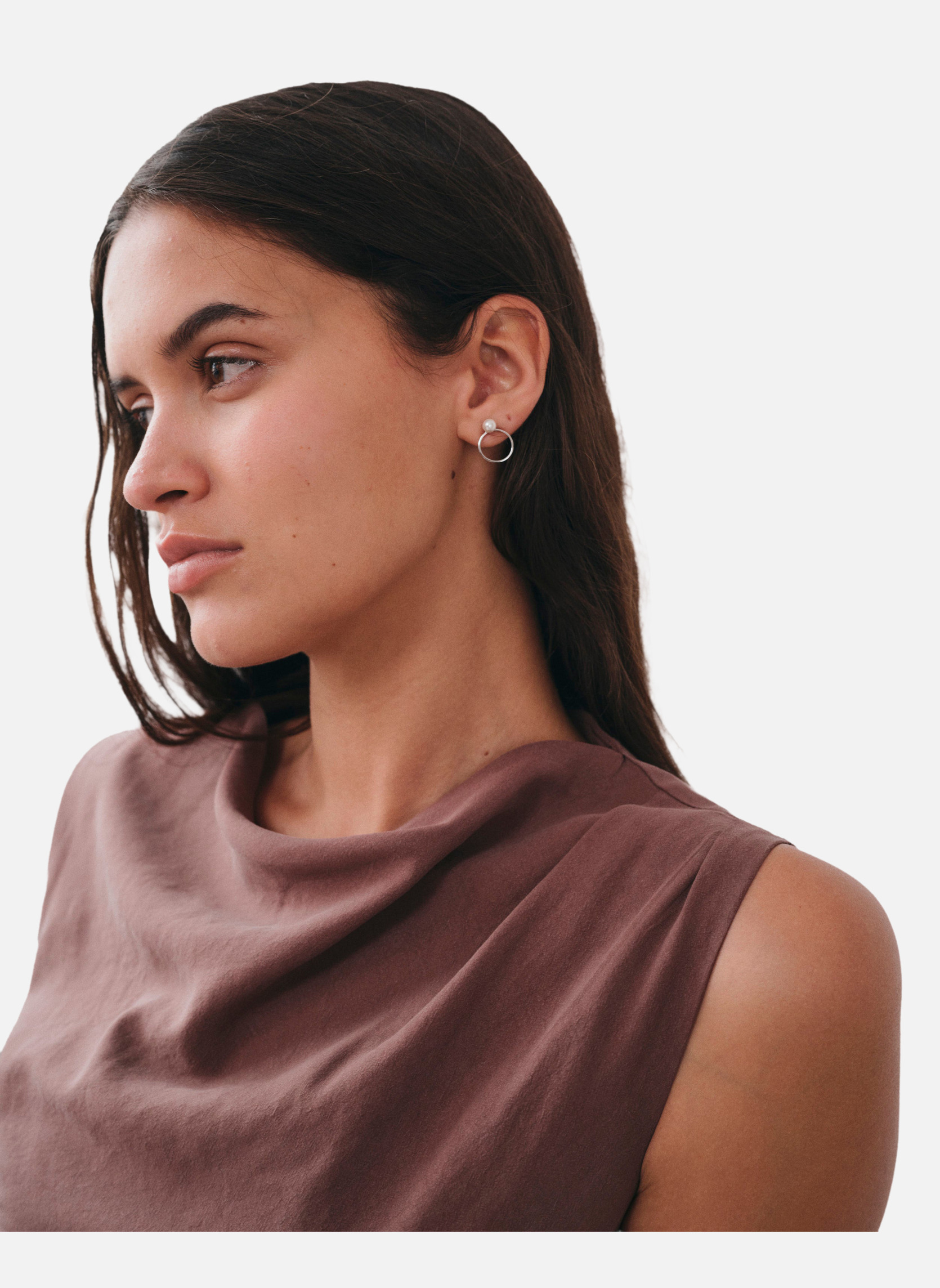 Long dress Noyoco Brown