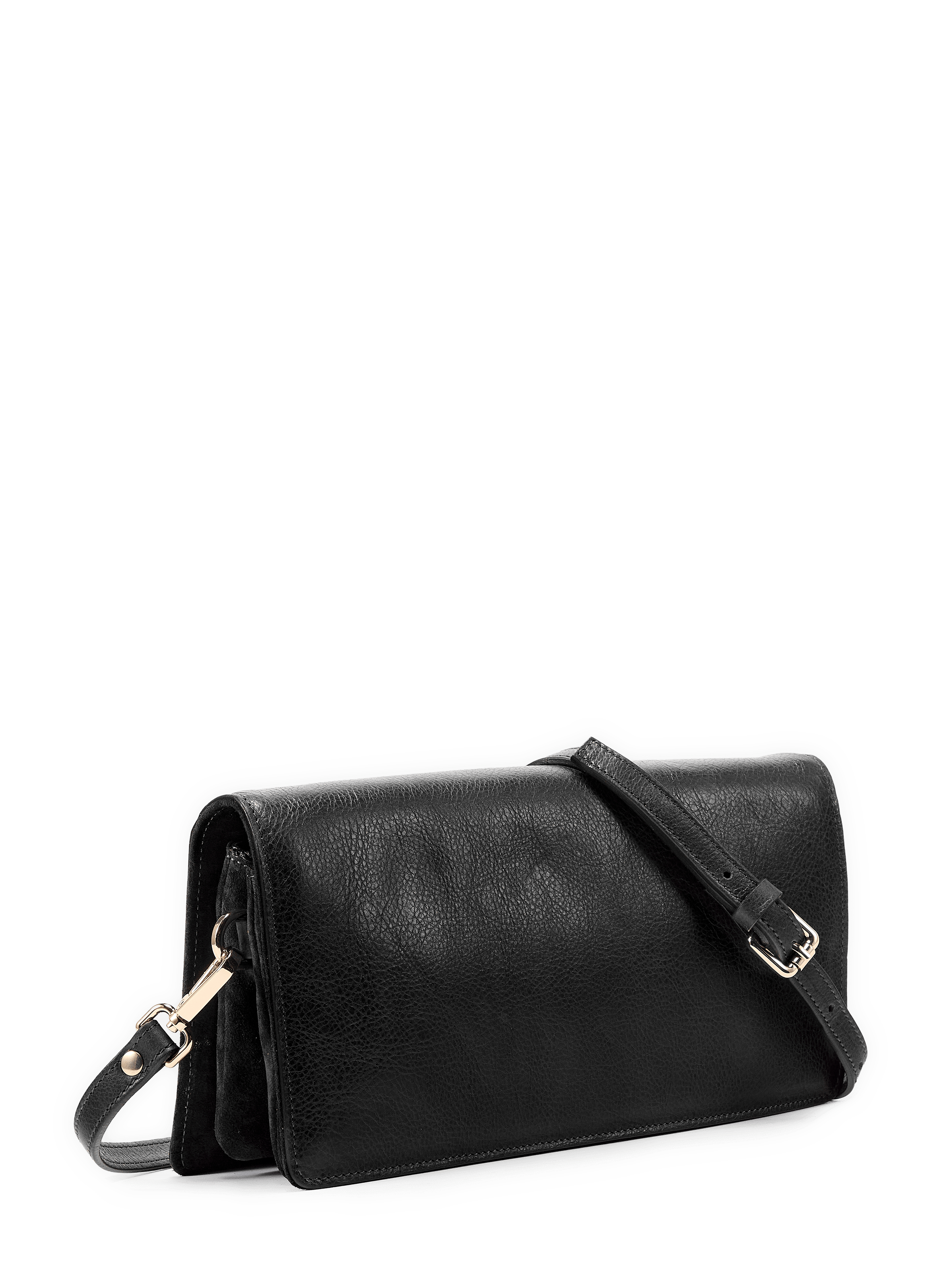 Leather crossbody bag | Black SAISON 1865 Women