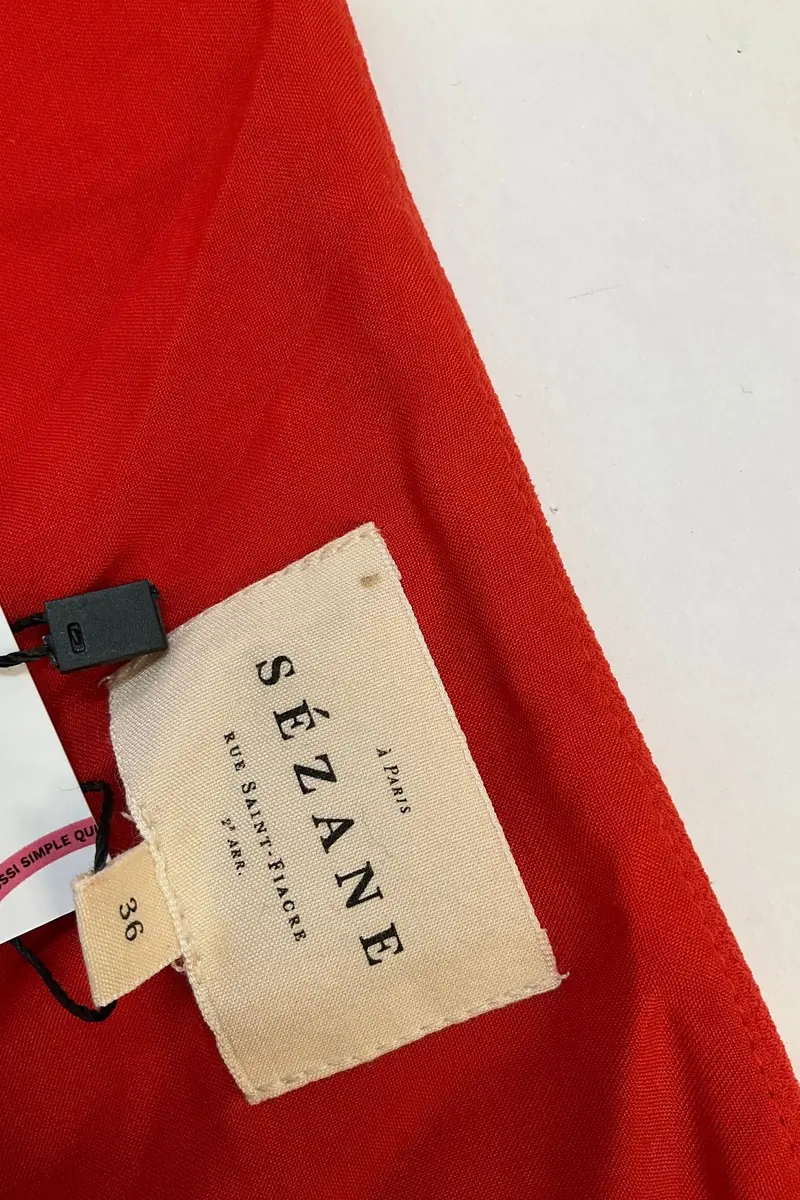 Dress SEZANE - Seconde main Red