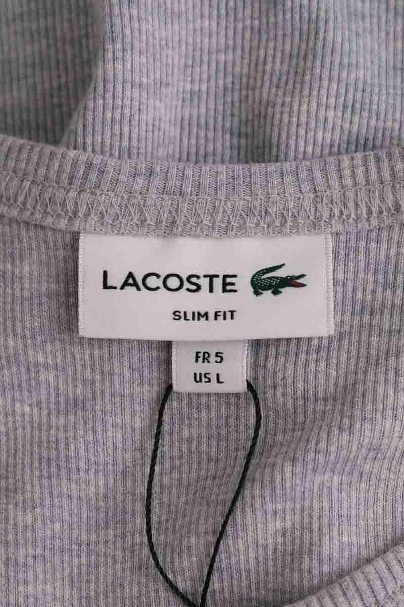 Azawood sleeveless top LACOSTE - SECONDE MAIN Grey