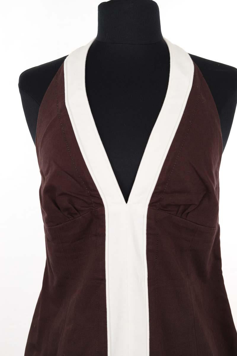 Robe KENZO - SECONDE MAIN Marron