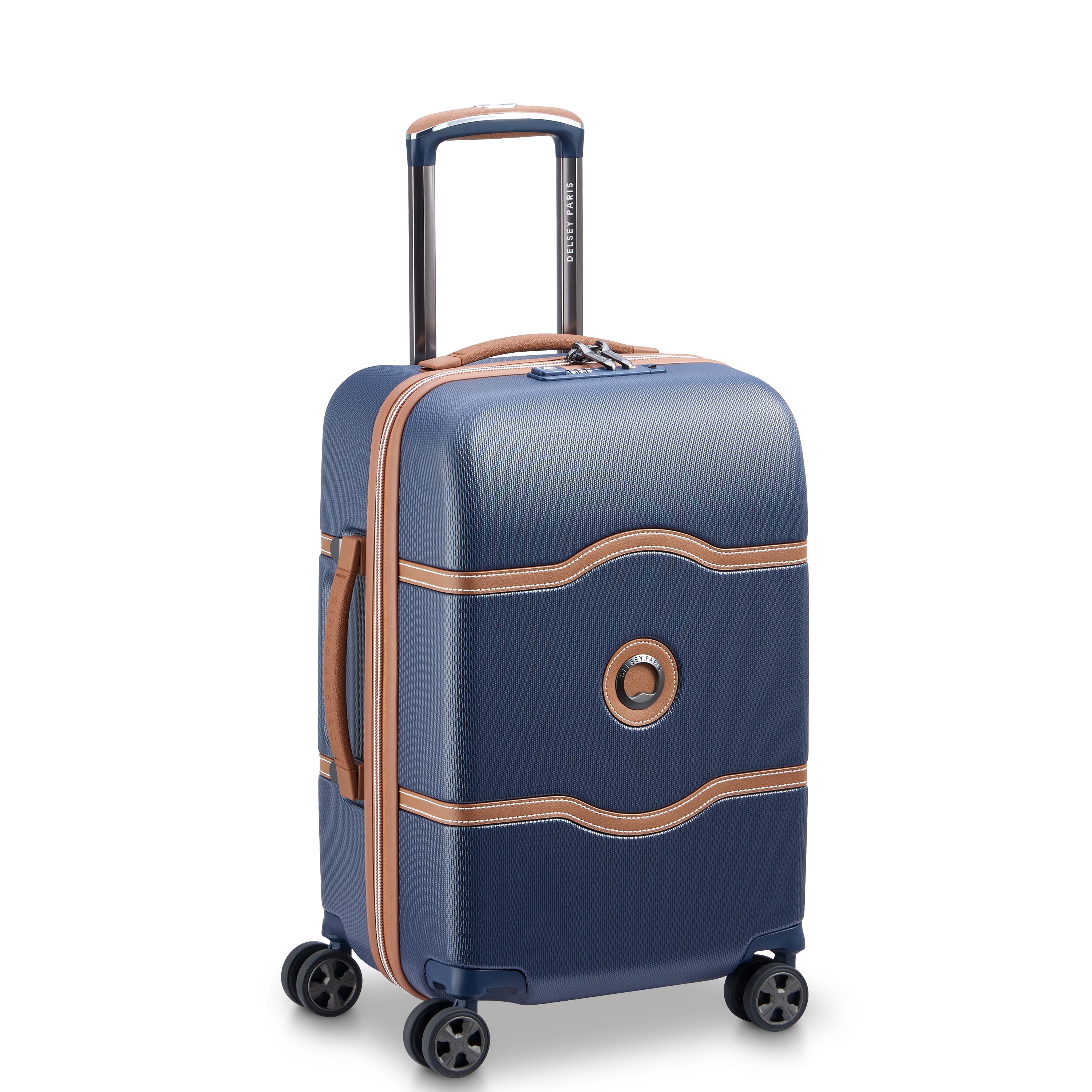 Rigid cabin suitcase DELSEY PARIS Blue