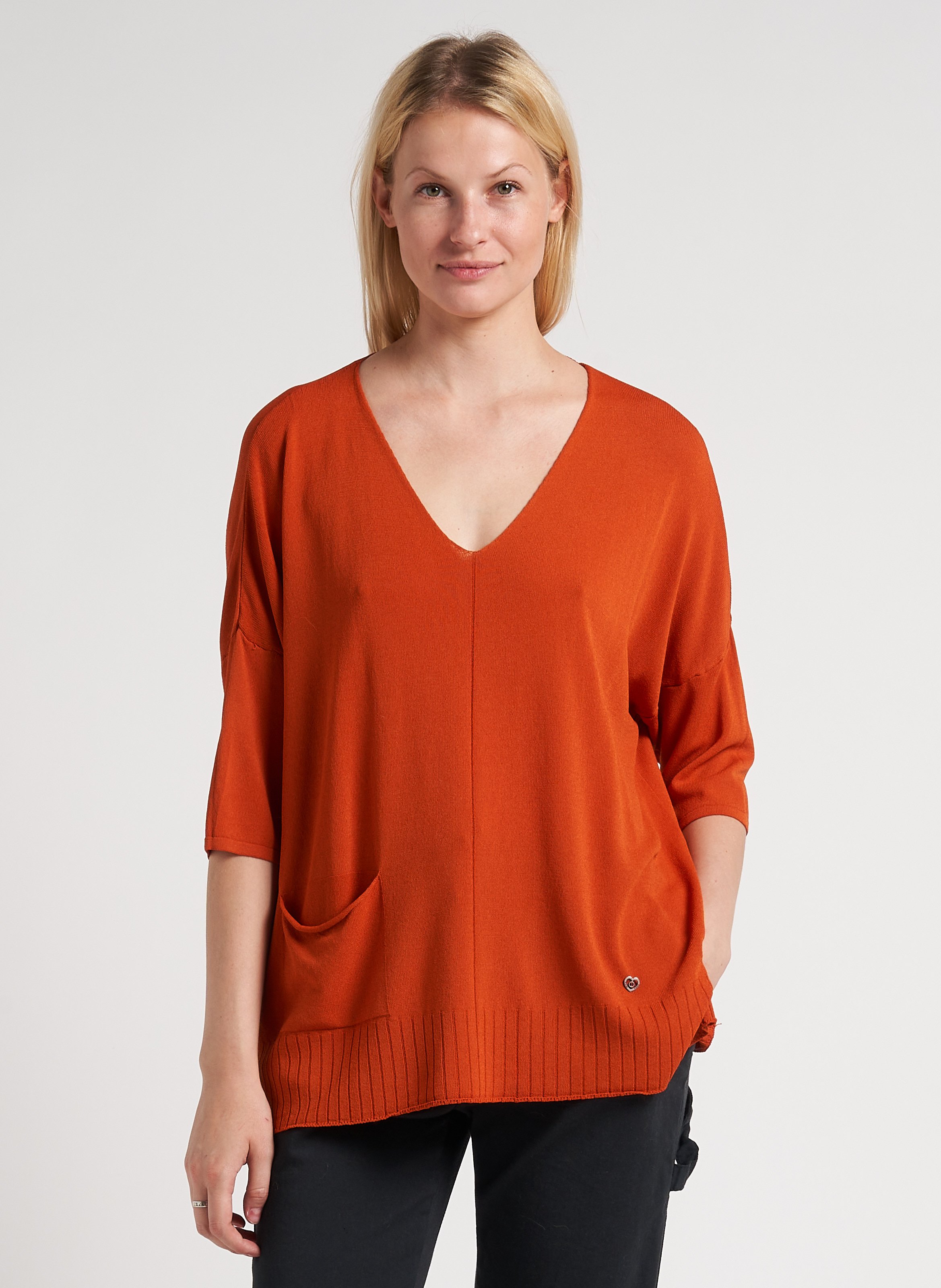 Pull Oversize En Maille Fine Coccio Please Femme Place des