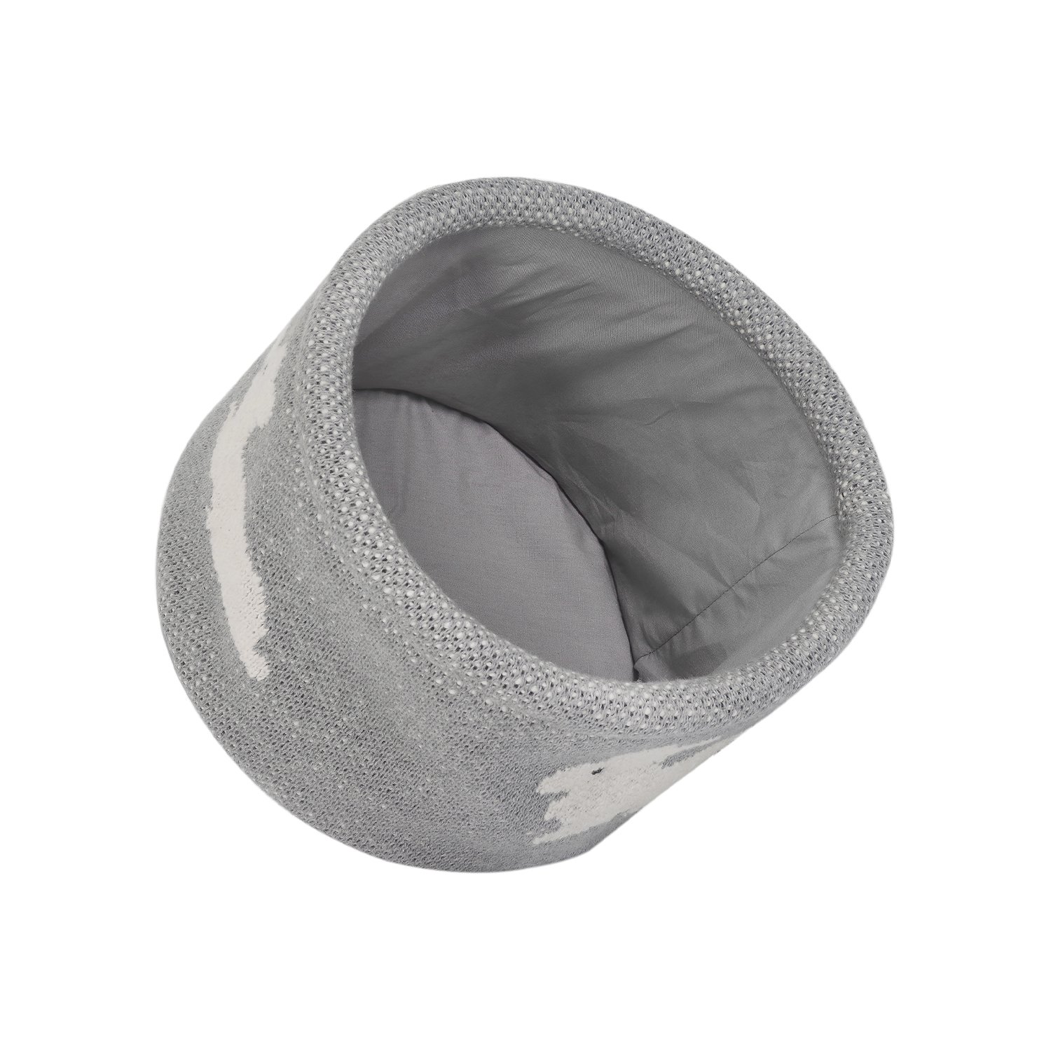 Small cotton storage basket KINDSGUT Grey