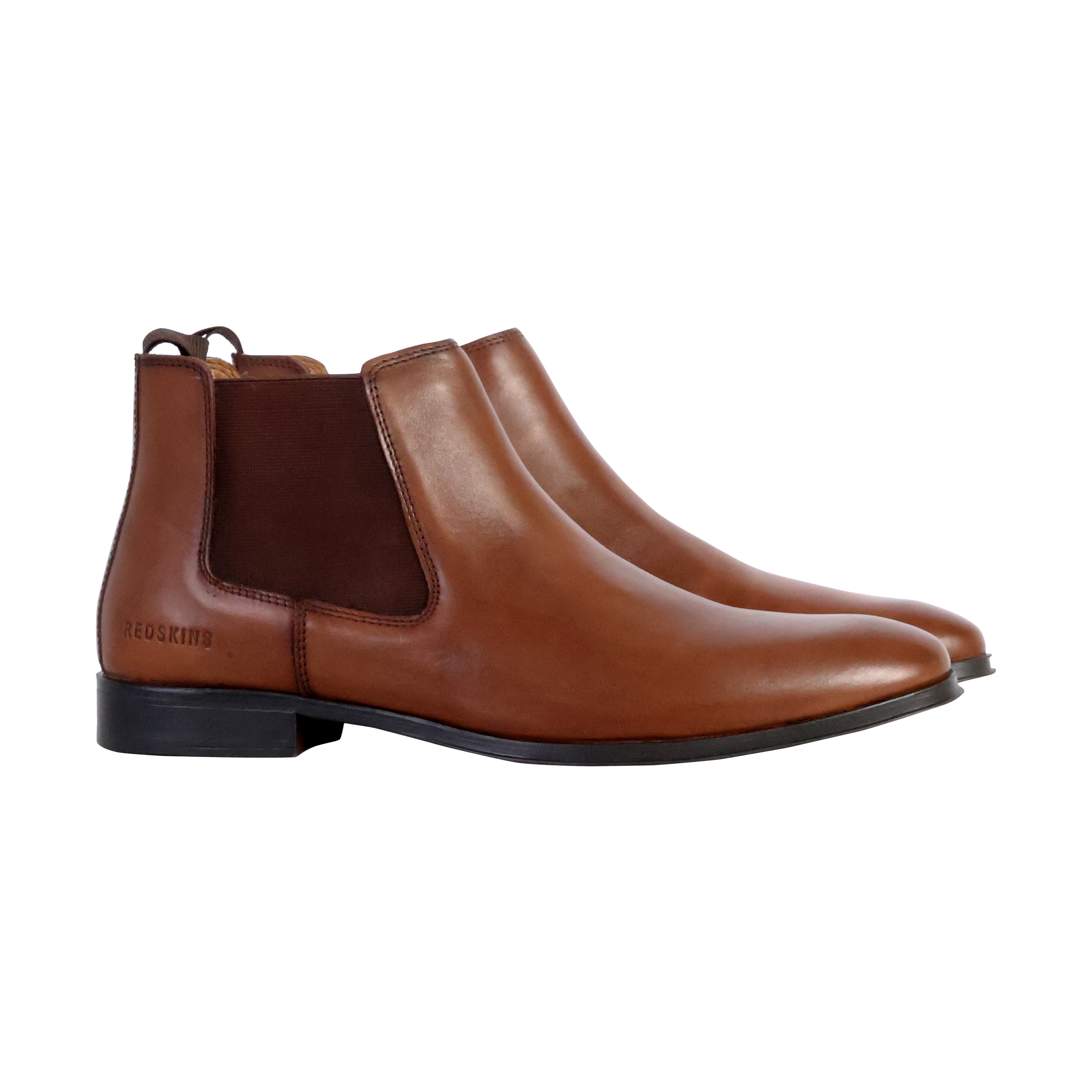 Bianca leather ankle boots REDSKINS Brown