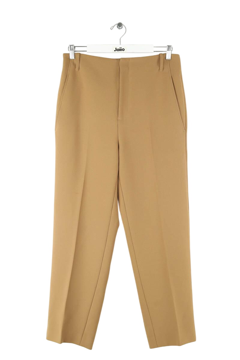 Brown straight-leg pants LAURENCE BRAS - Seconde Main Brown