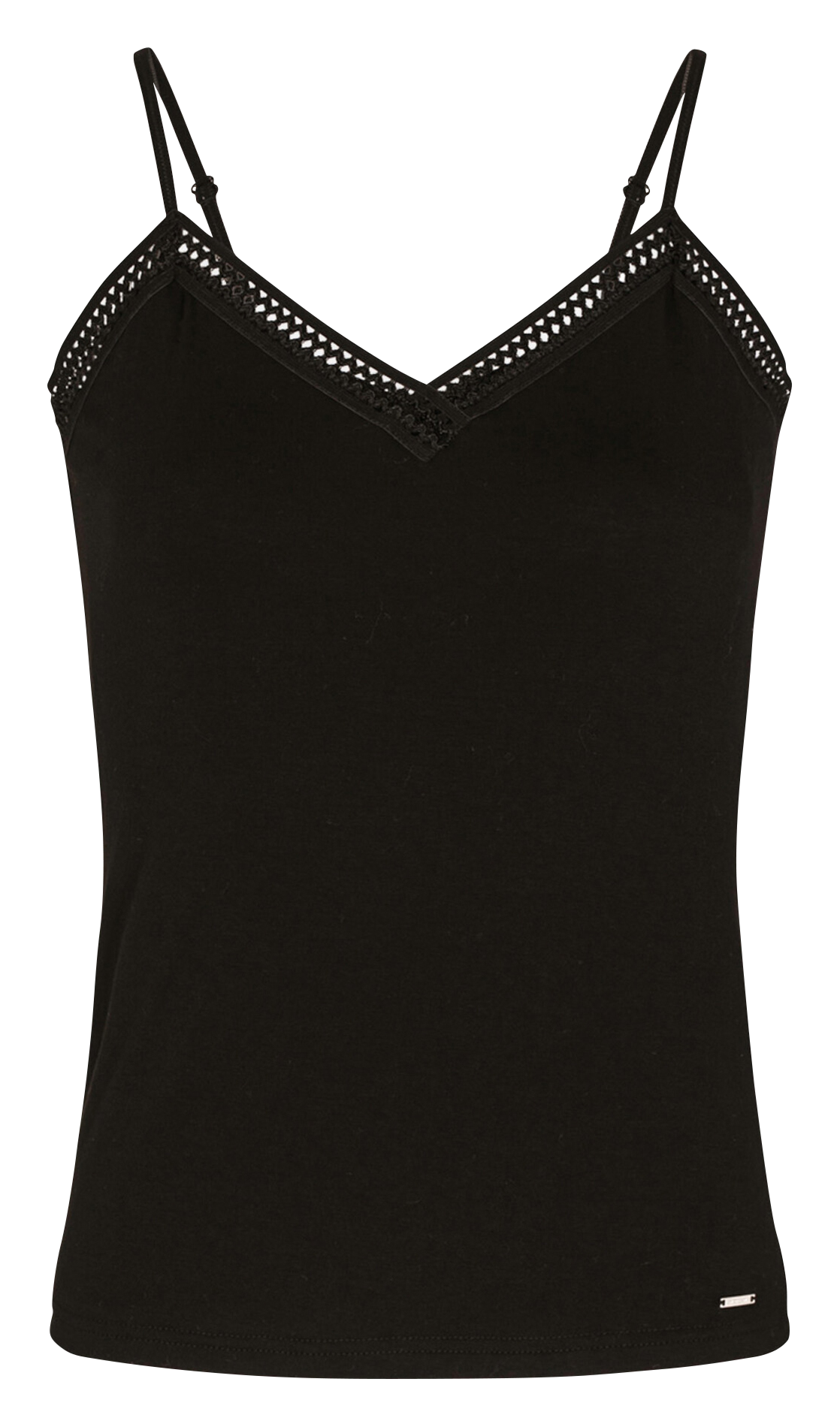 V-neck tank top MORGAN Black