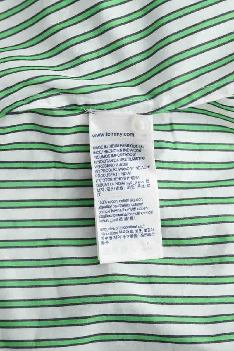 Cotton dress TOMMY HILFIGER - SECONDE MAIN Green