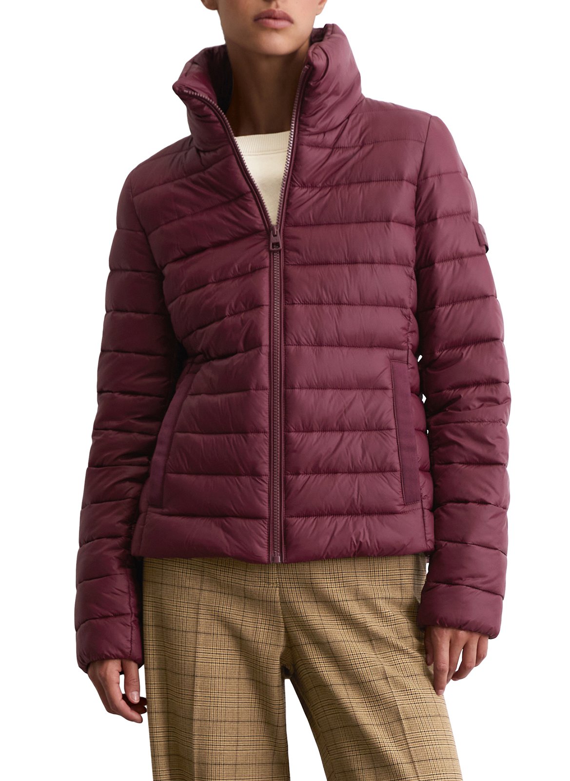 Anorak acolchado con cuello alto MARC O'POLO Rojo