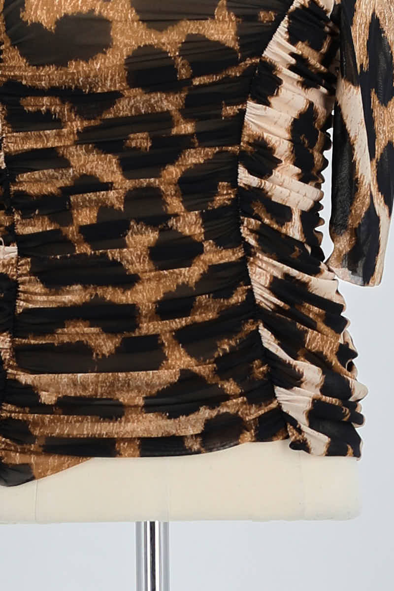 T-shirt GANNI - Seconde Main Brown