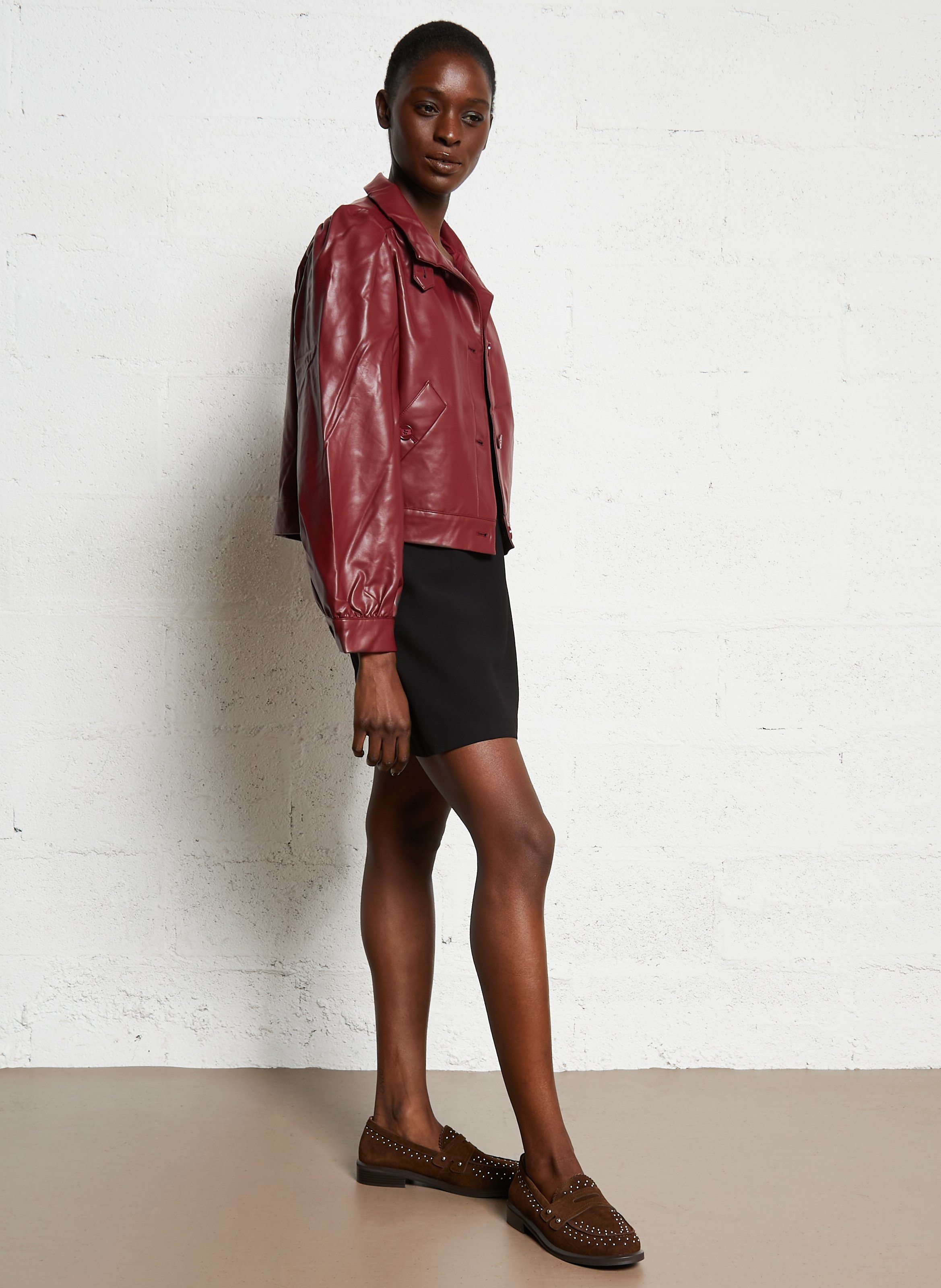 Suède mocassin TORAL Bruin