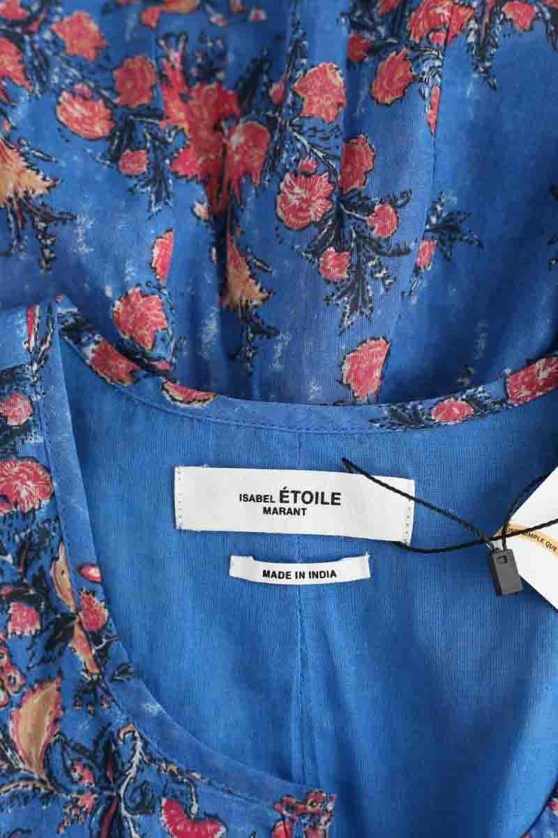 Azawood sleeveless top ISABEL MARANT ÉTOILE - SECONDE MAIN Blue