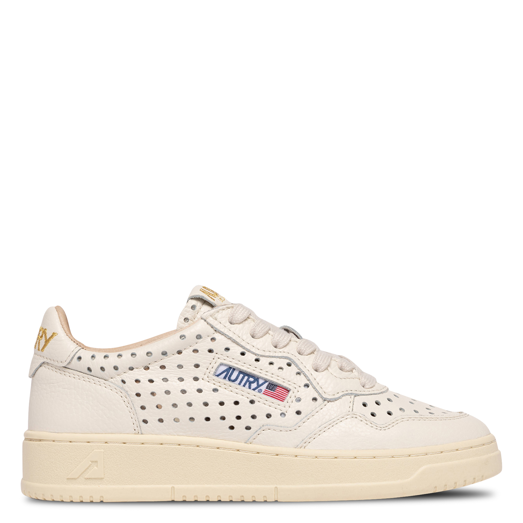 Baskets basses en cuir AUTRY Blanc